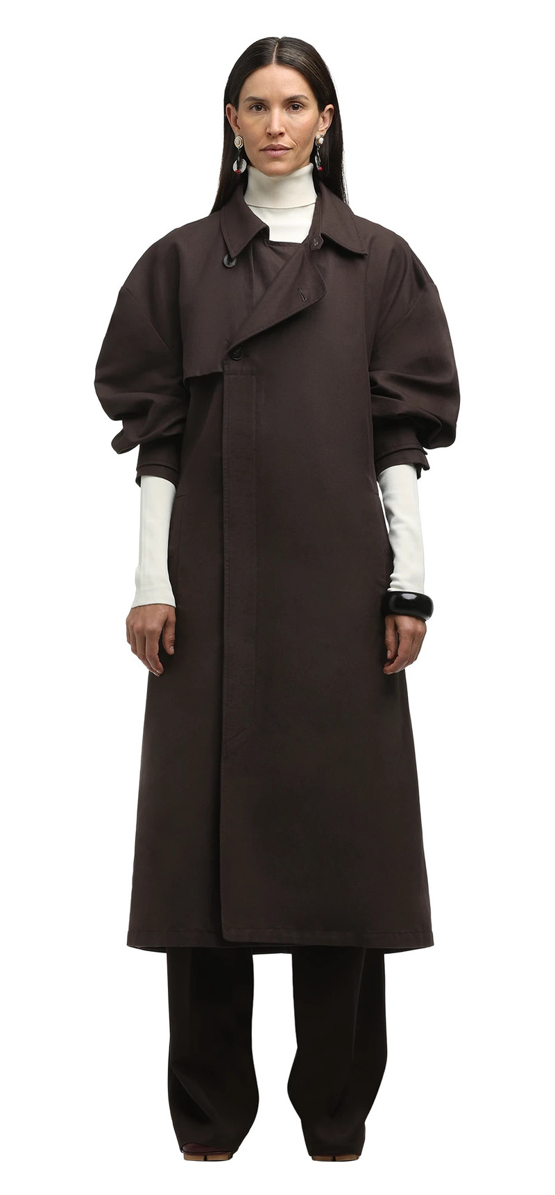 CLASSIC TRENCH DARK BROWN 3