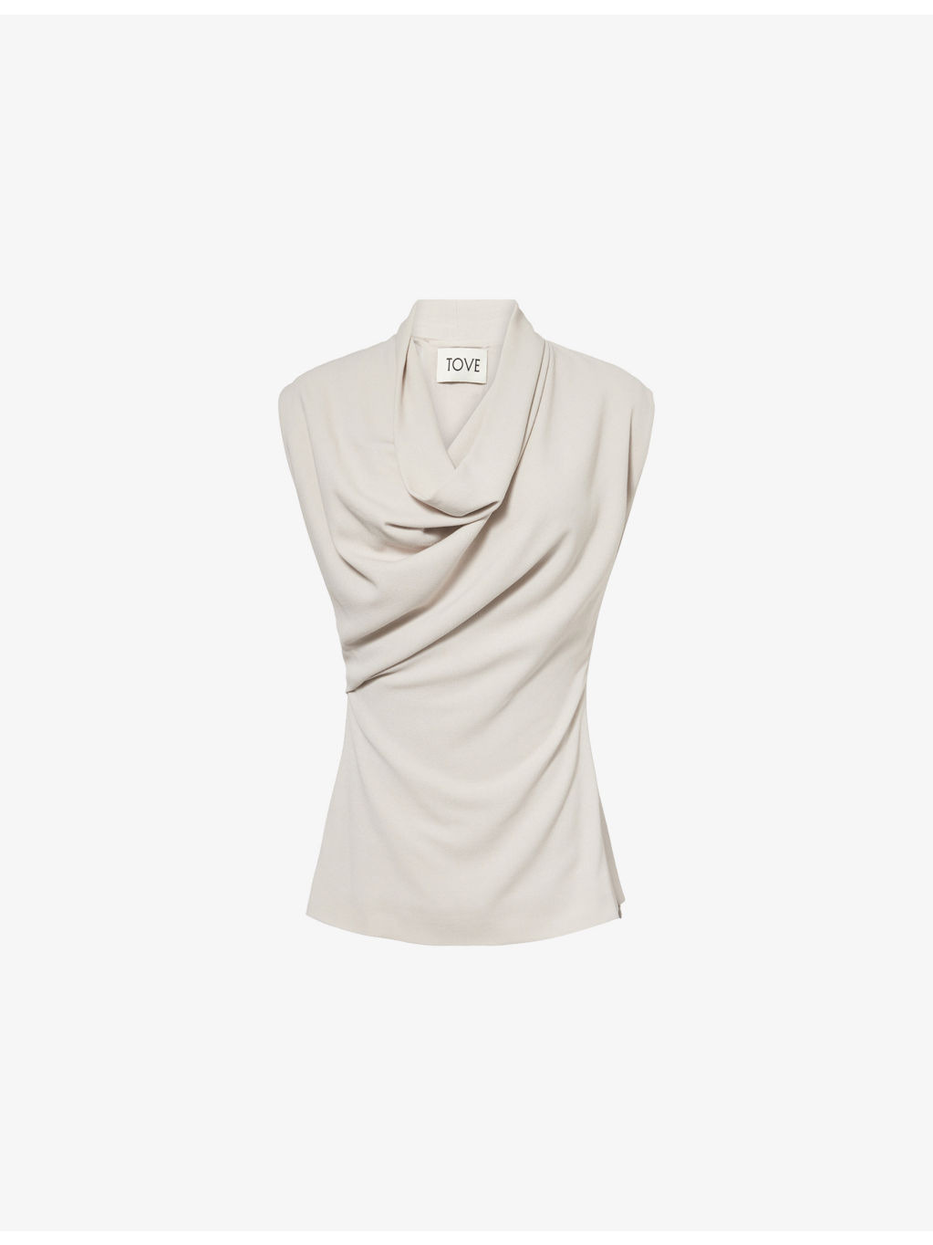 Nuala Sleeveless Stretch-Wool Top - 1
