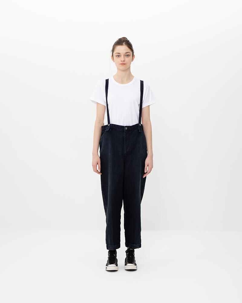 JUMBO PASTORAL PANTS W INDIGO - 3