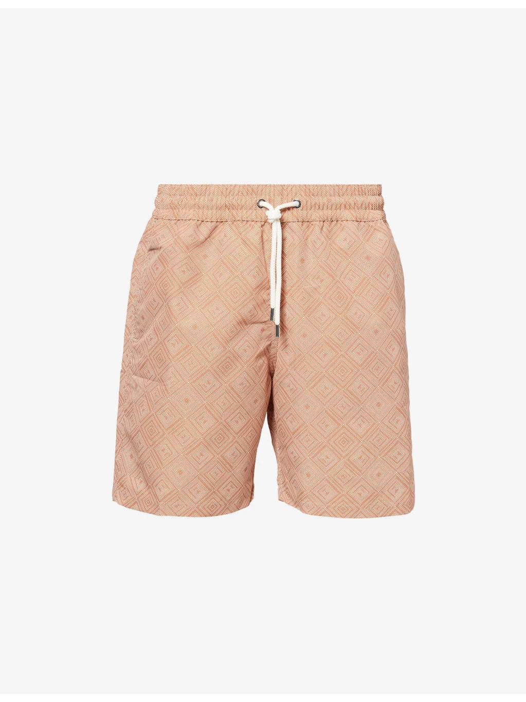 Santos Angra Madeira Print Swim Shorts - 1