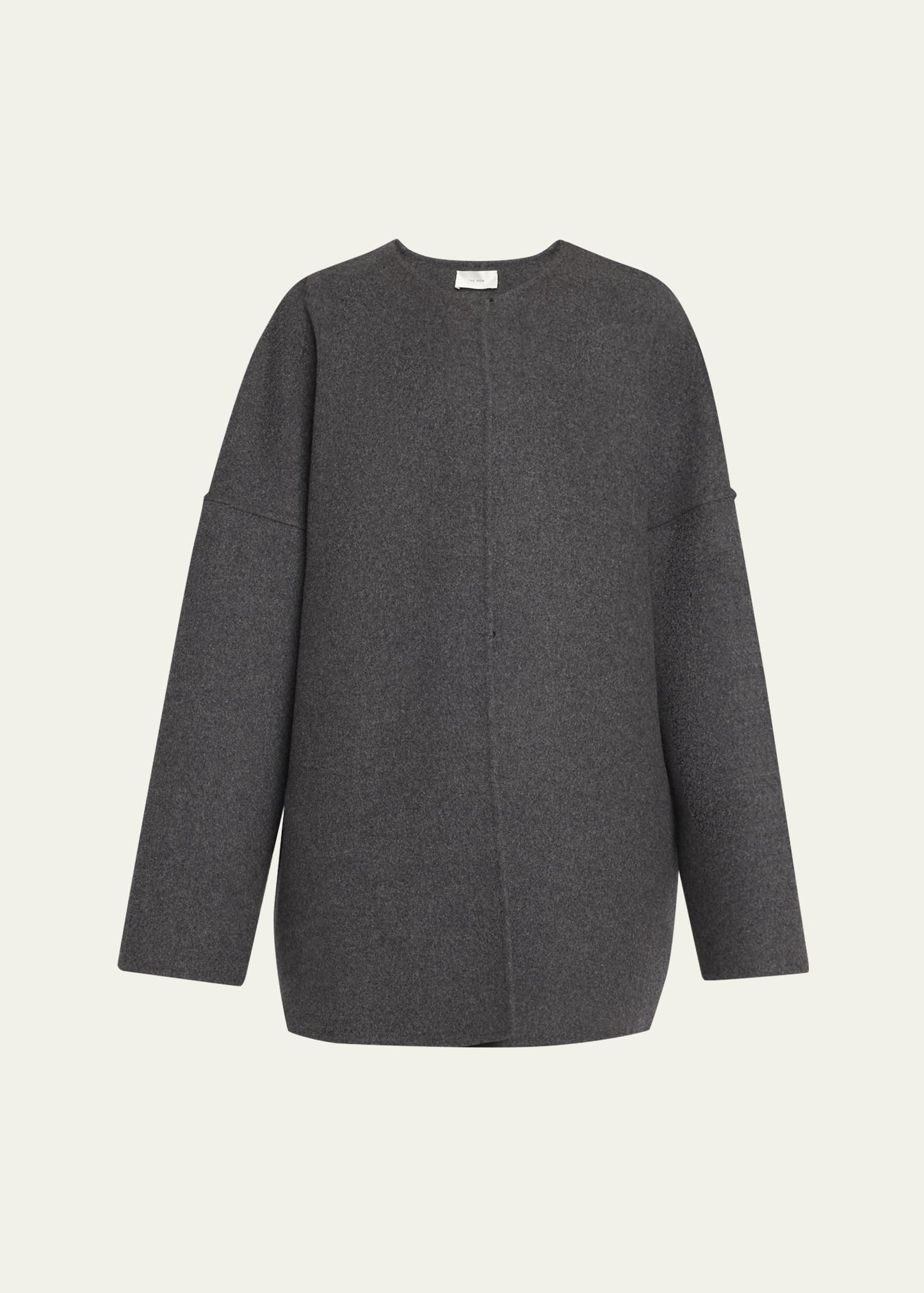 Elke Brushed Cashmere Single-Breasted Jacket - 1