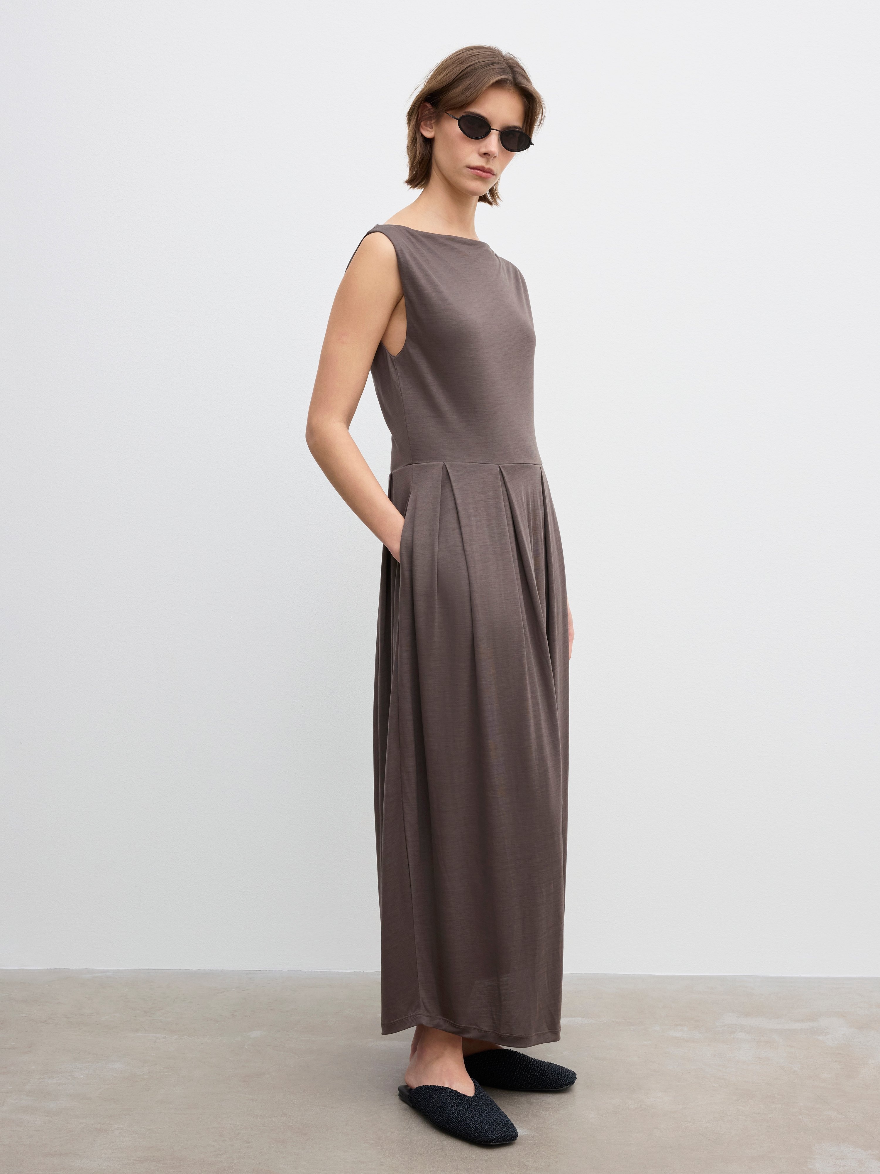 Square neck dress - 2