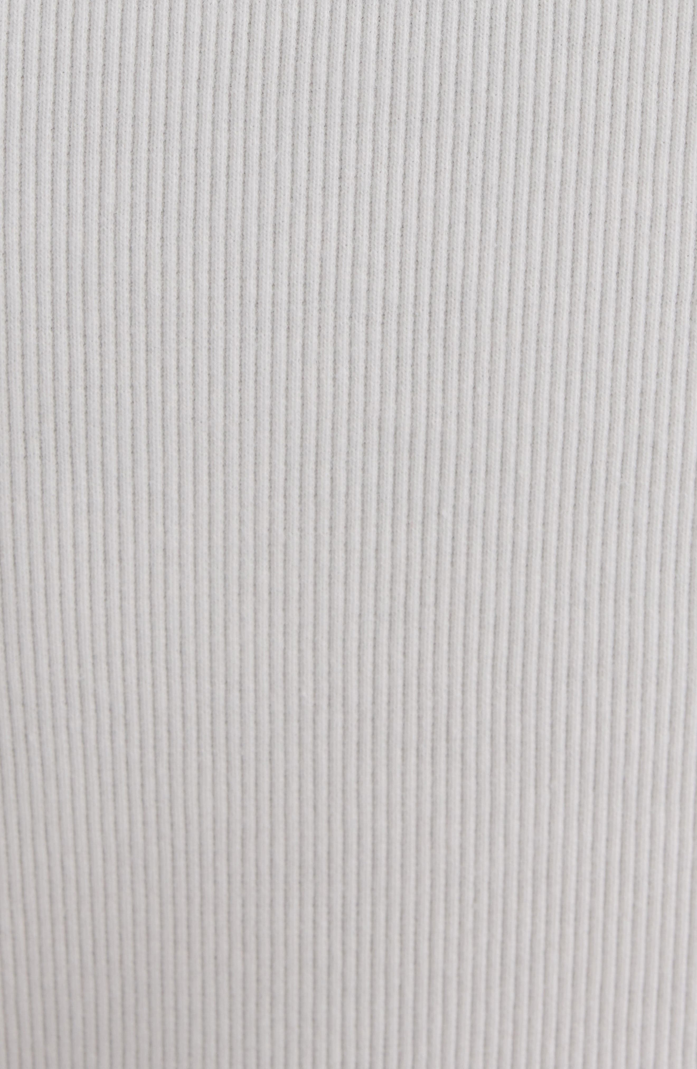Courrèges Oblique Snaps '90s Rib Tank in Heritage White at Nordstrom - 6