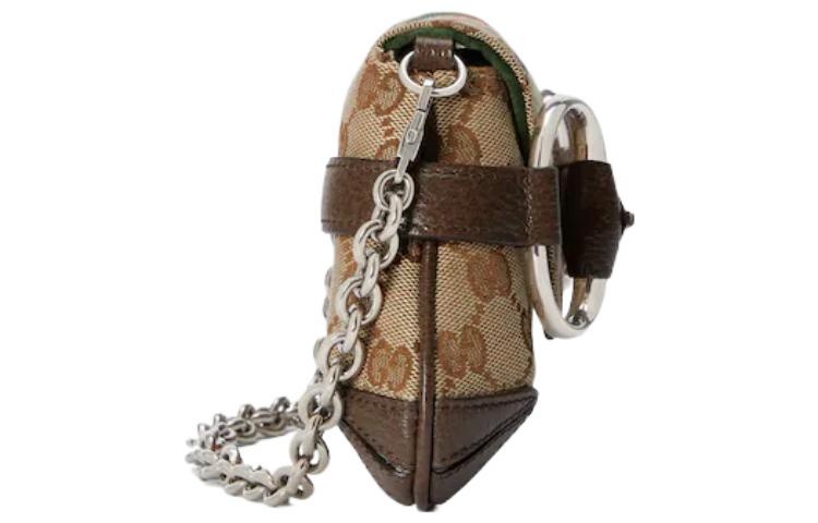 (WMNS) Gucci Horsebit Chain Small Shoulder Bag 'Being Ebony' 764339-FACM2-8747 - 6