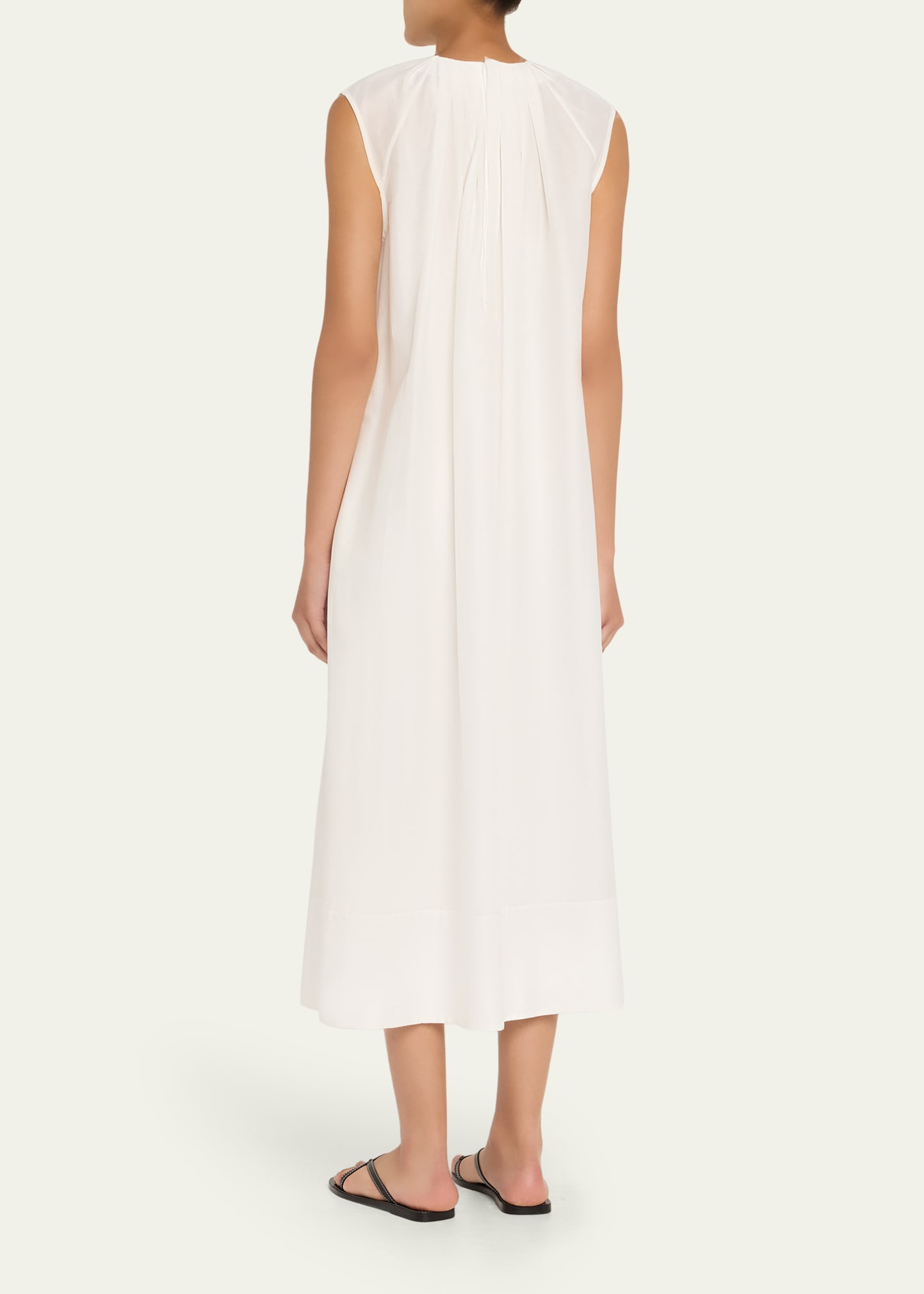 Summer Cotton-Silk Gown - 3