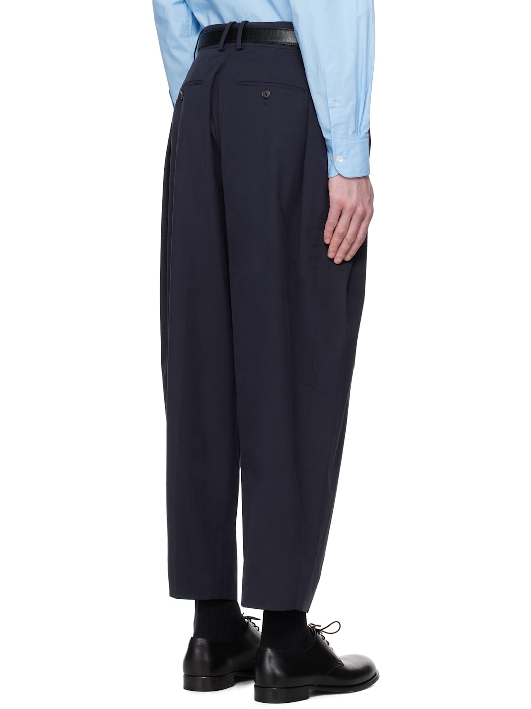 Navy Dyon Trousers - 3