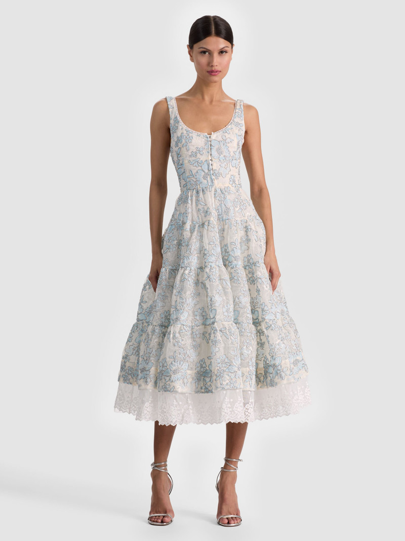 CHARLOTTE LACE MIDI DRESS 2