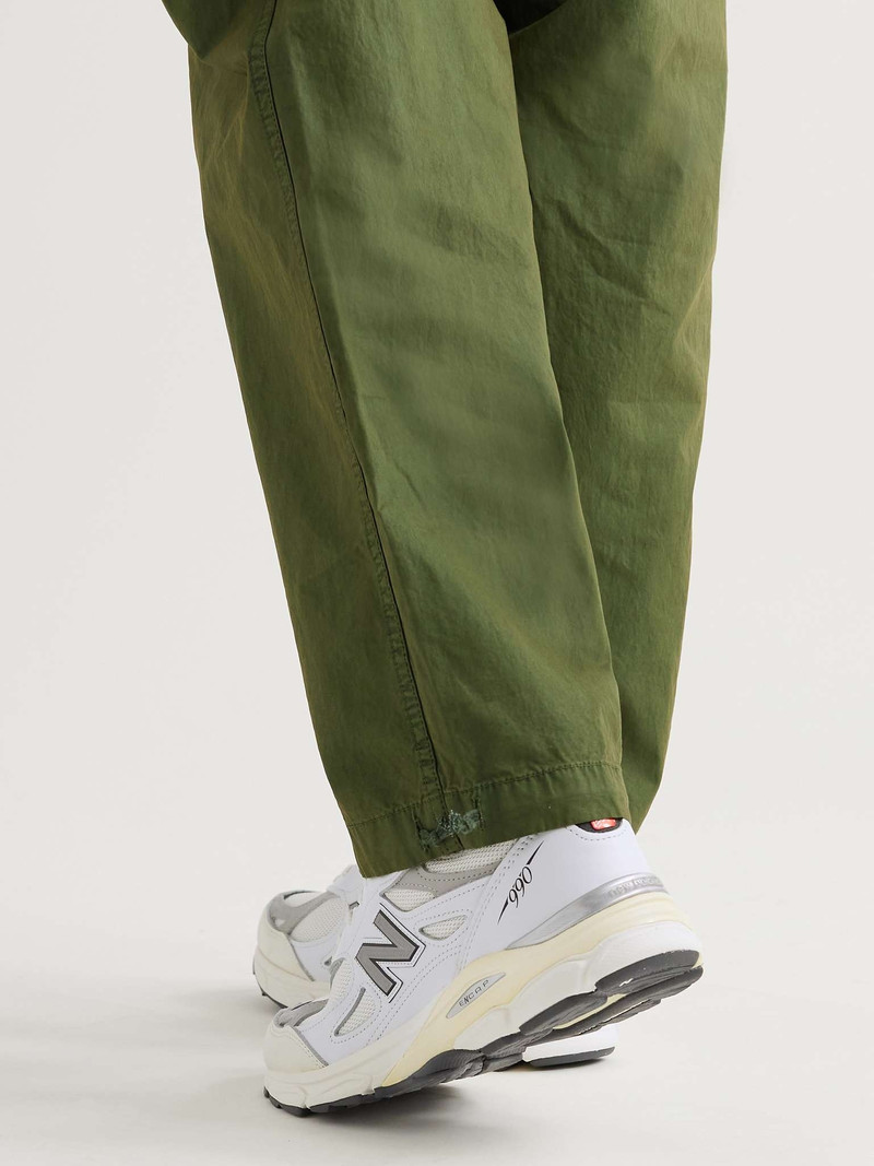 New Balance 990 Leather and Mesh Sneakers outlook
