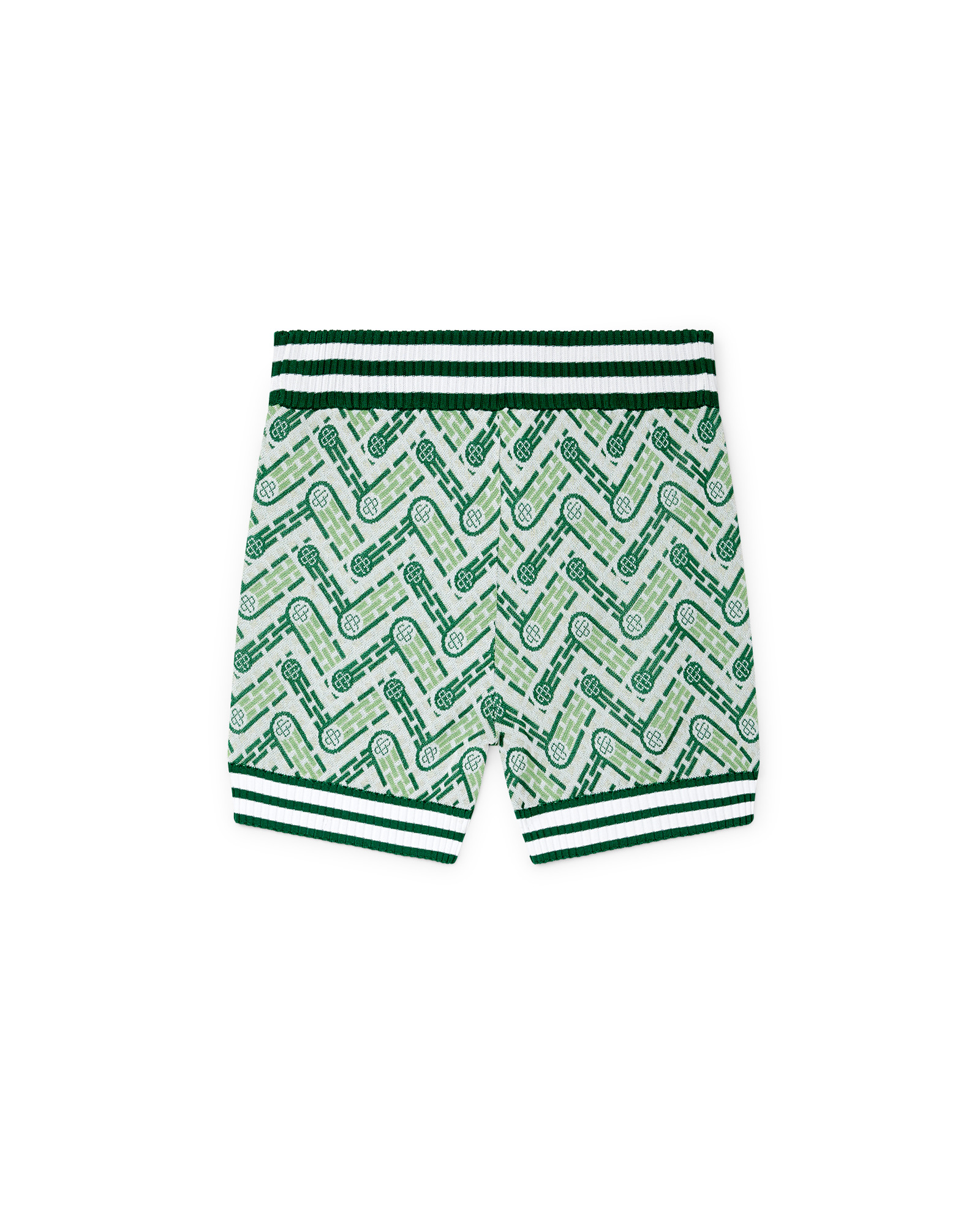 Ping Pong Monogram Knitted Shorts - 1