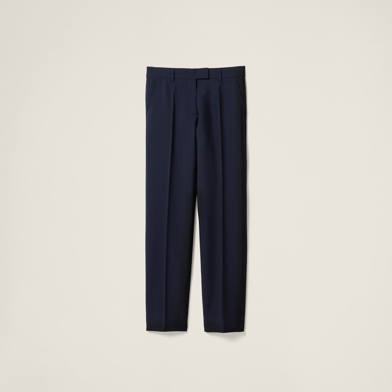 Kid mohair pants 1