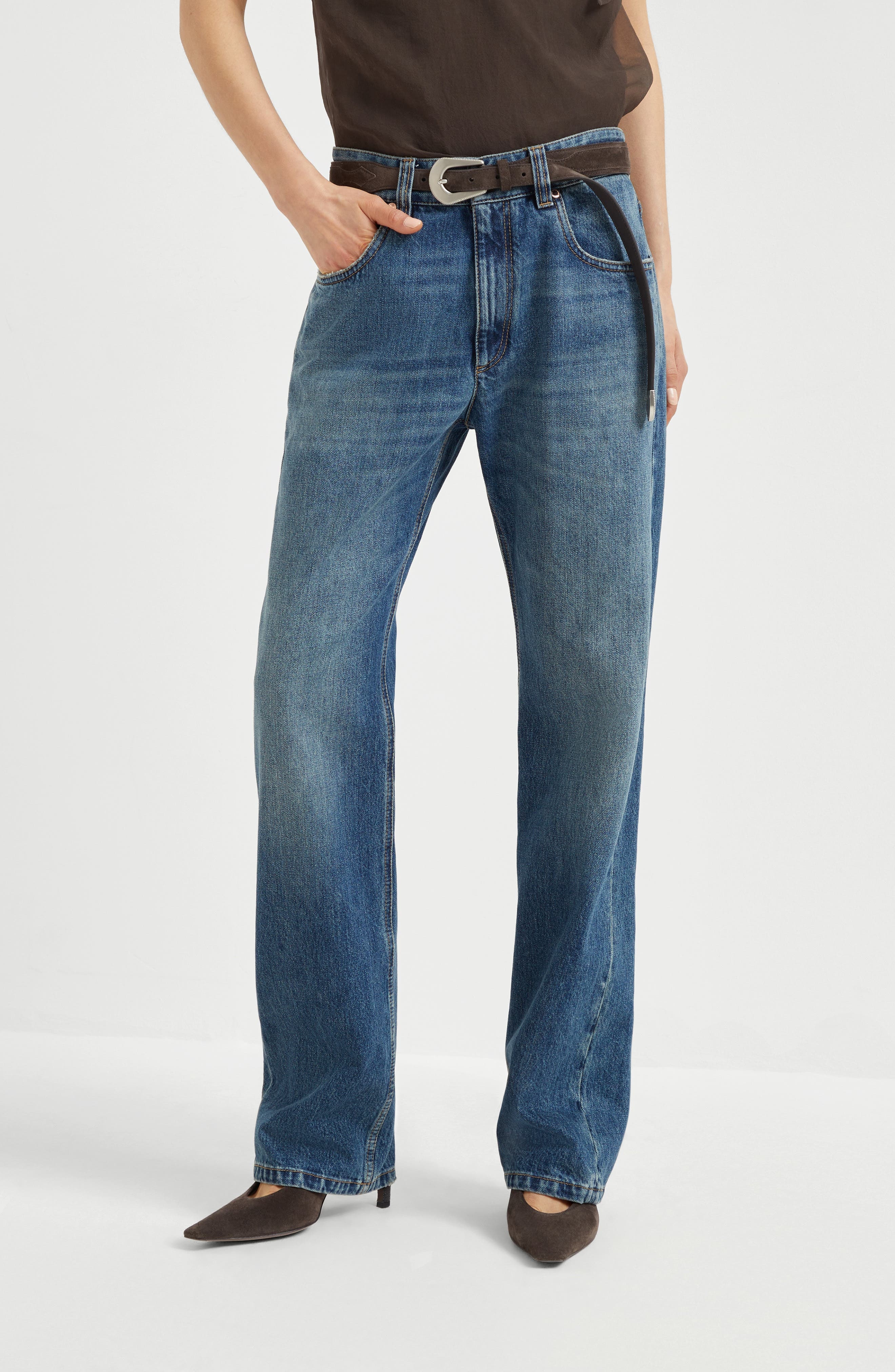 Brunello Cucinelli Authentic denim trousers at Nordstrom - 2