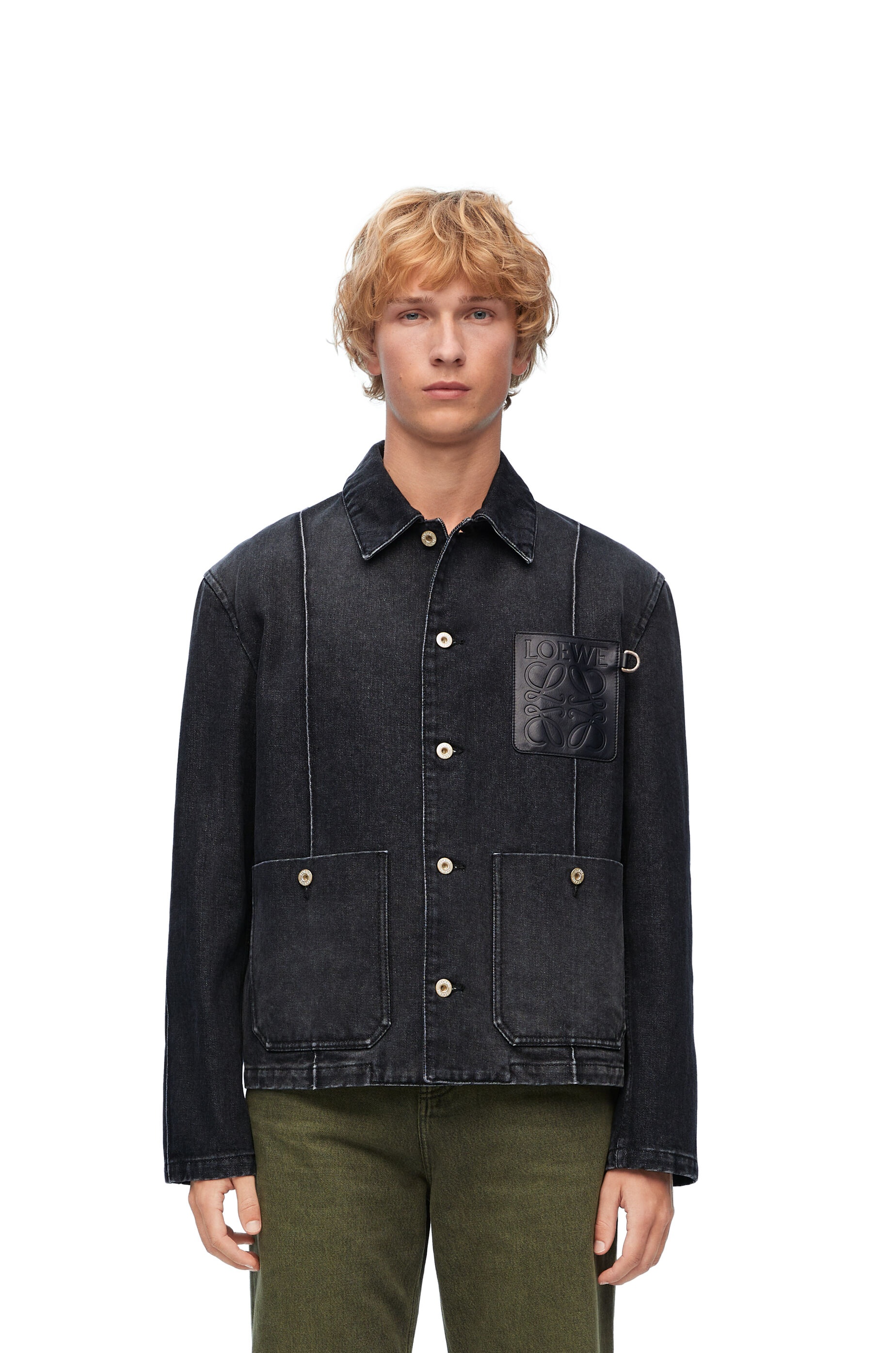 Workwear jacket in denim - 3