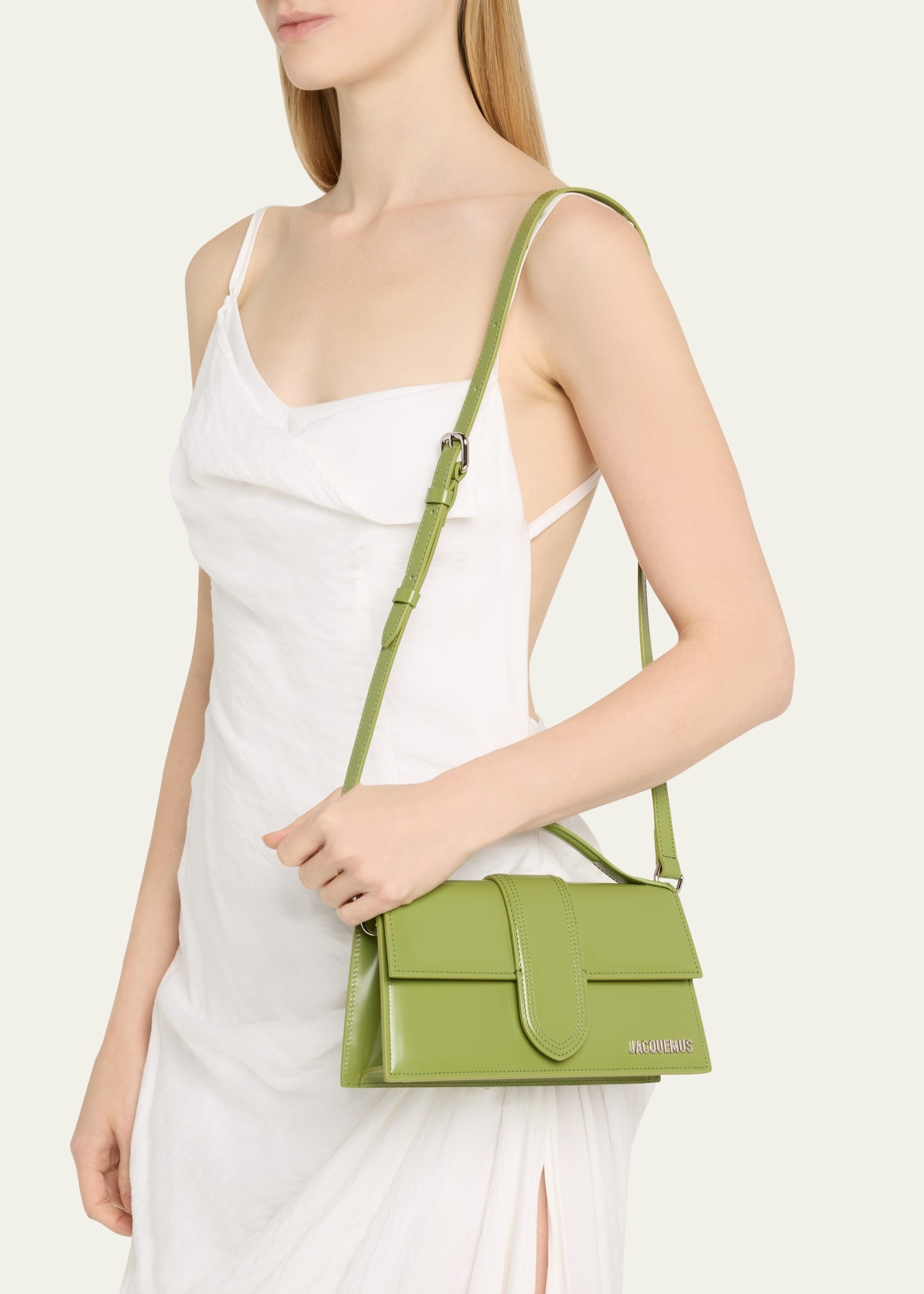 Le Grand Bambino Leather Crossbody Flap Bag - 2