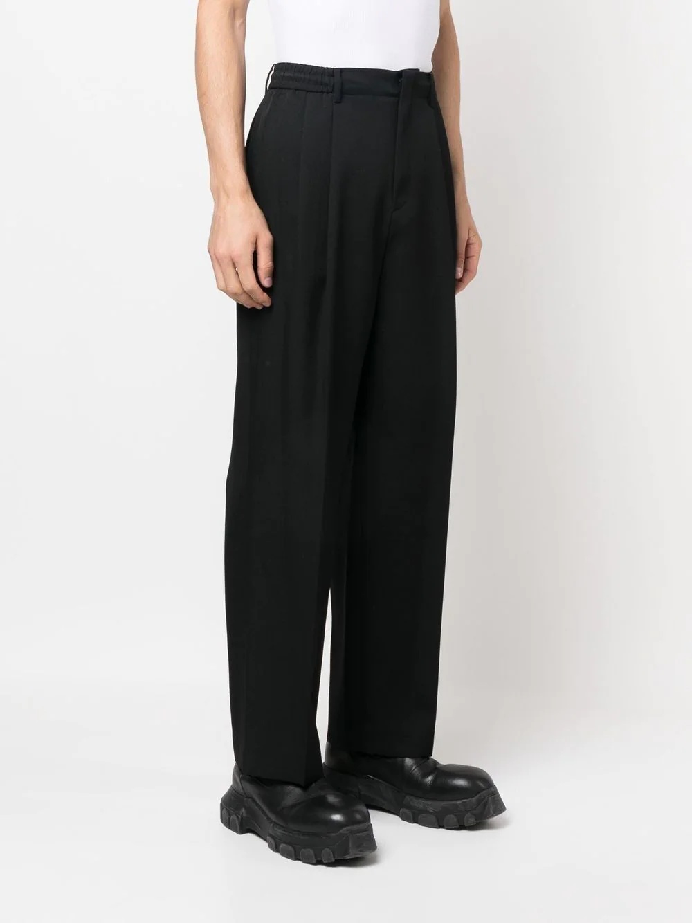 wide-leg tailored trousers - 3