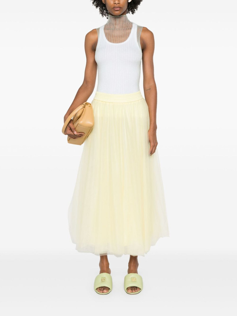 FABIANA FILIPPI tulle midi skirt outlook