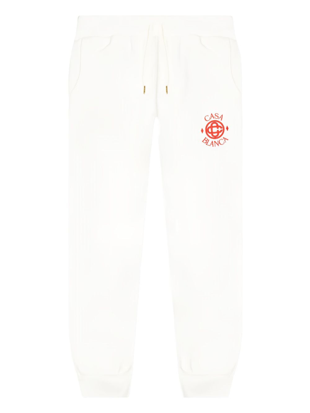 embroidered-logo sweatpants - 1