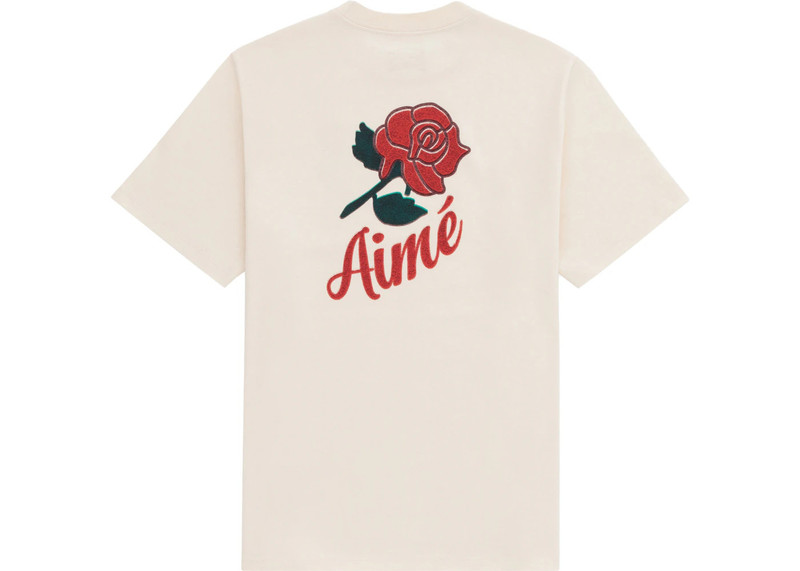AIMÉ LEON DORE Aime Leon Dore Rose Graphic Tee Cream outlook