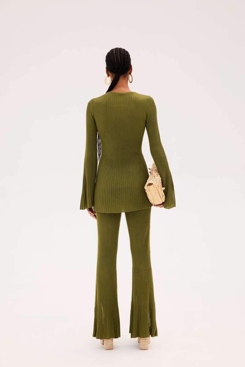 Cult Gaia KASIA KNIT TOP outlook