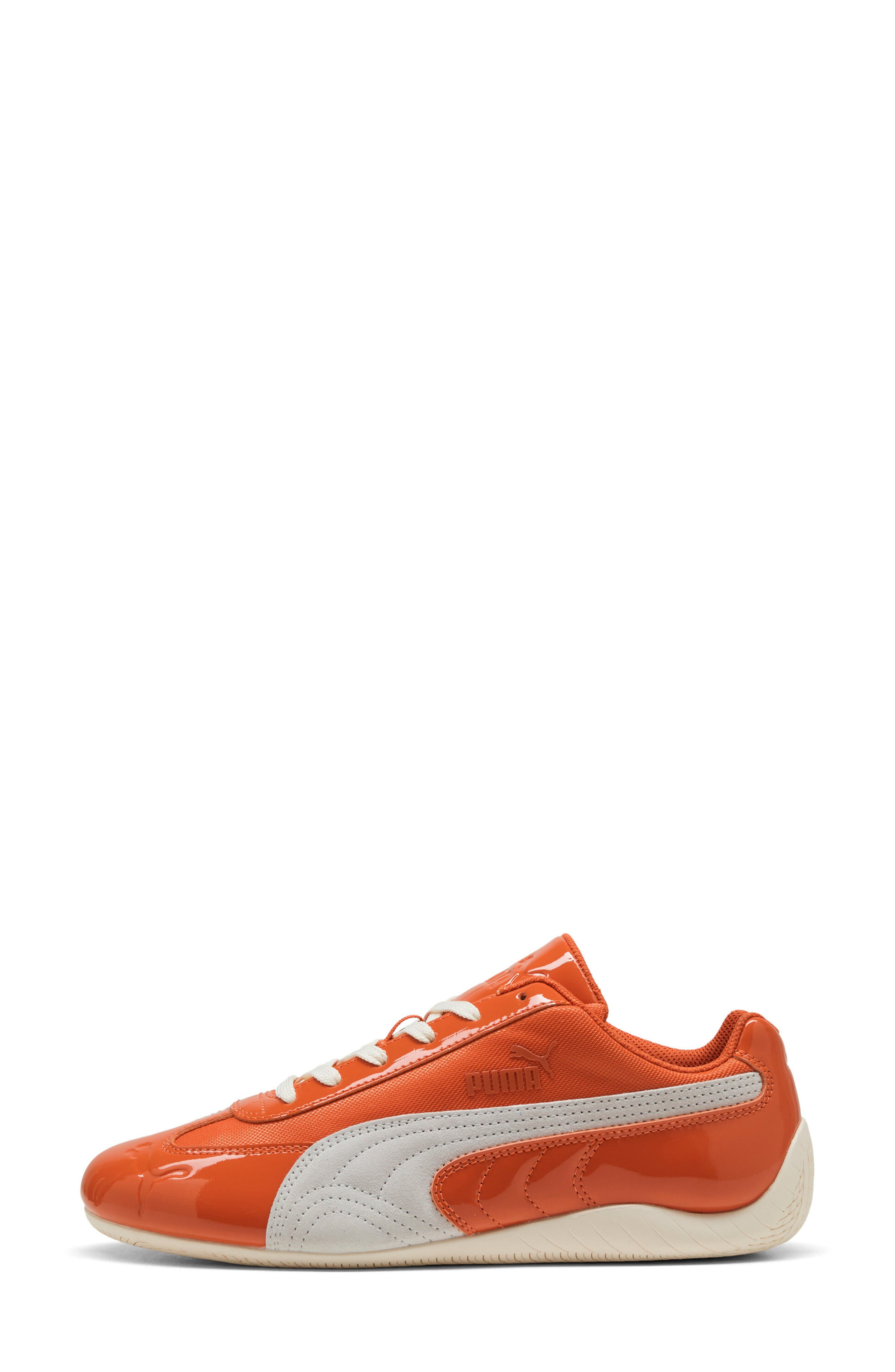 PUMA Speedcat Patent Sneaker in Fall Foliage/Feather Gray at Nordstrom - 2