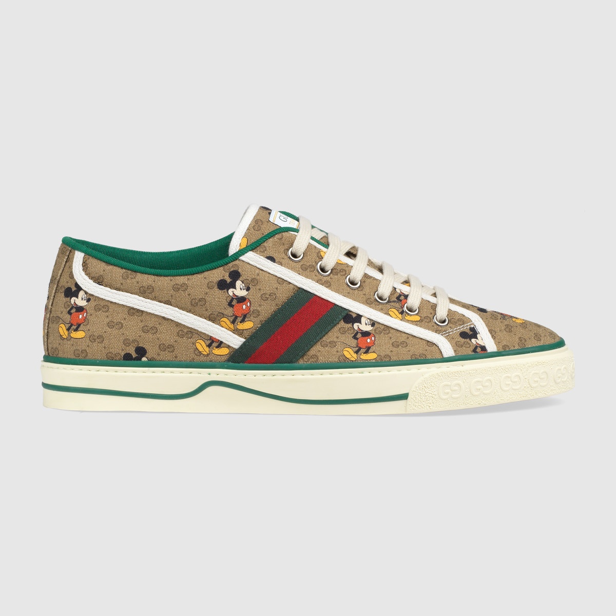 Men's Disney x Gucci Tennis 1977 sneaker with Web - 1