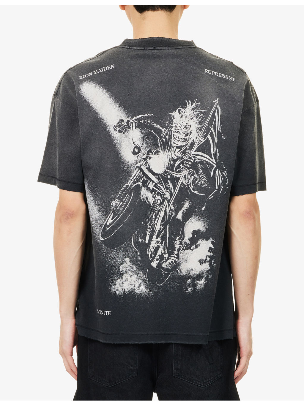 Represent X Iron Maiden Anniversary Dreams Cotton T-Shirt - 4