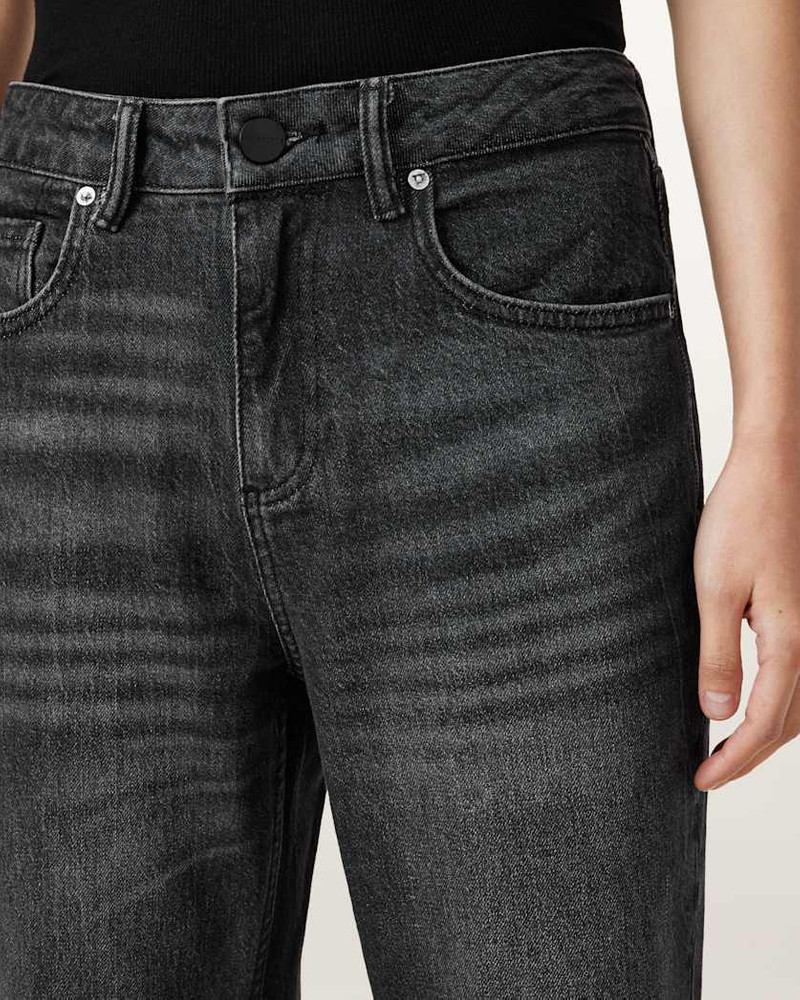 IDA CROPPED STRAIGHT DENIM JEANS 4