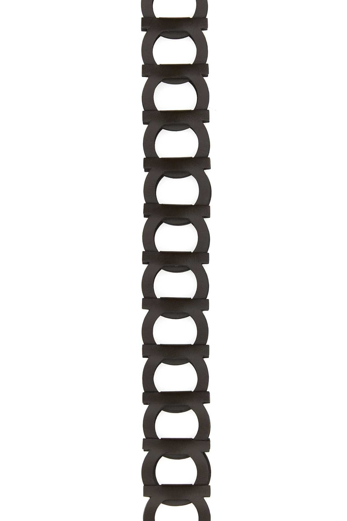 Salvatore Ferragamo Women Brown Leather Belt - 3