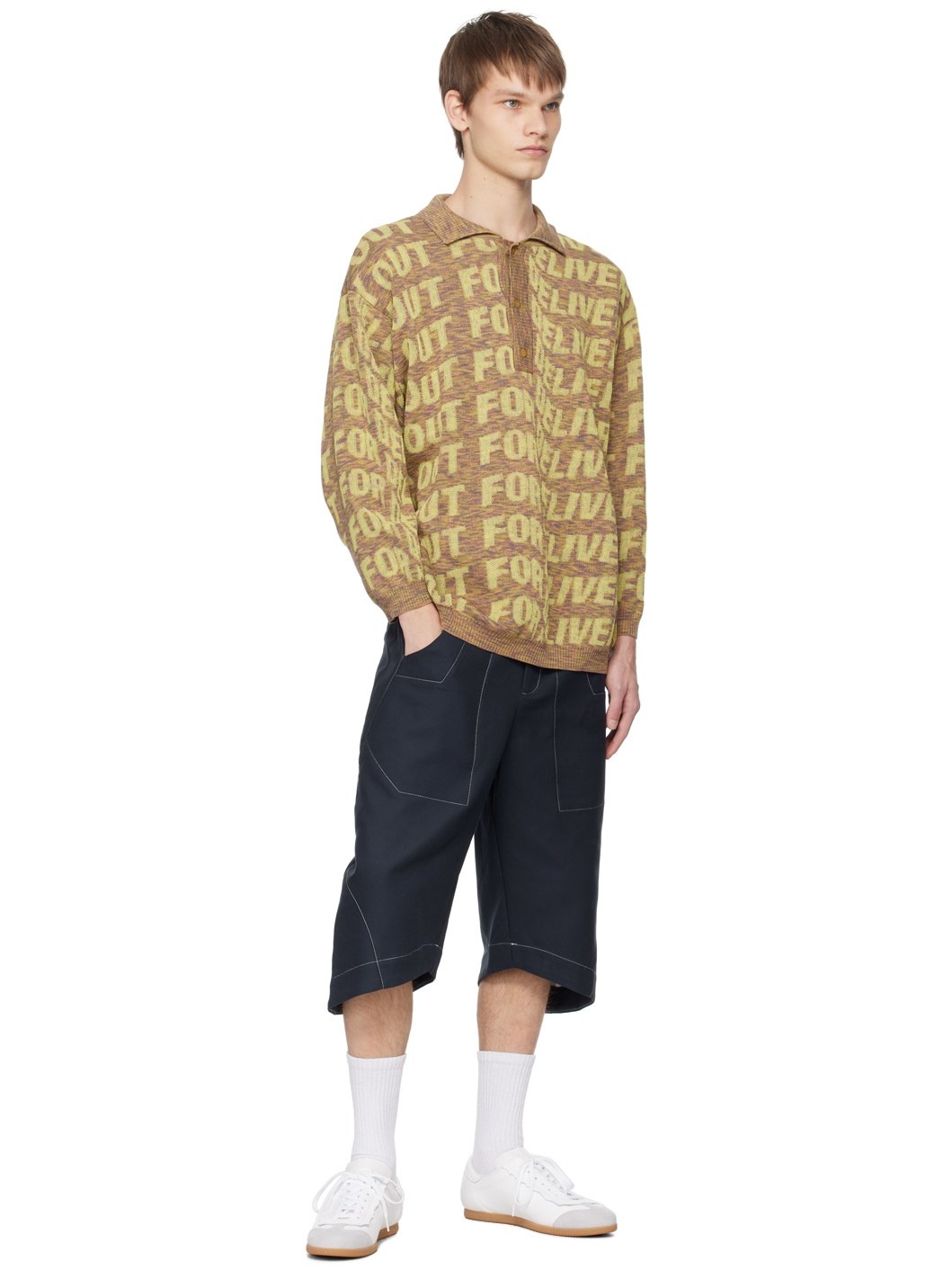 Beige Delivery Polo - 4