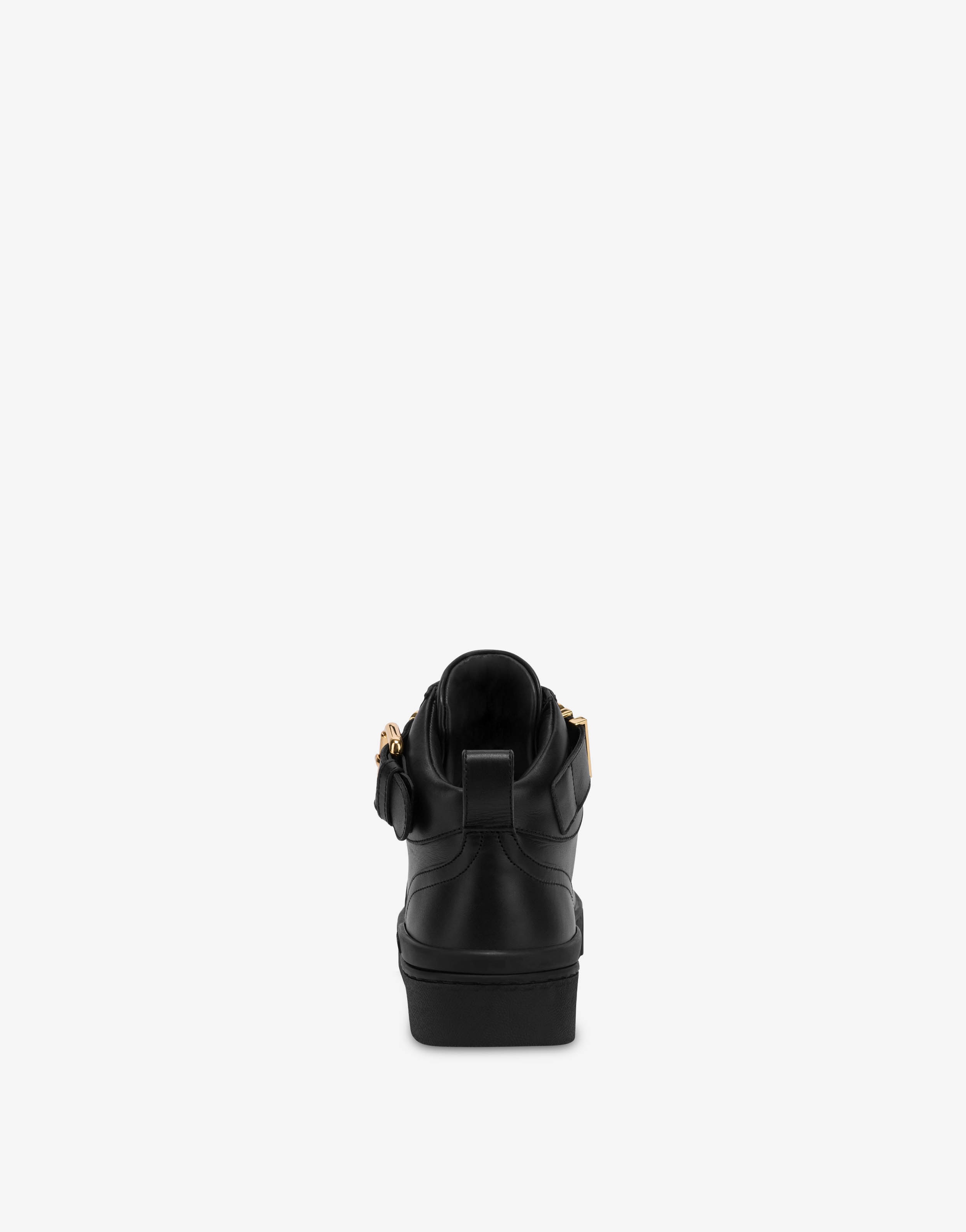 NAPPA LEATHER BASKET SNEAKERS - 3