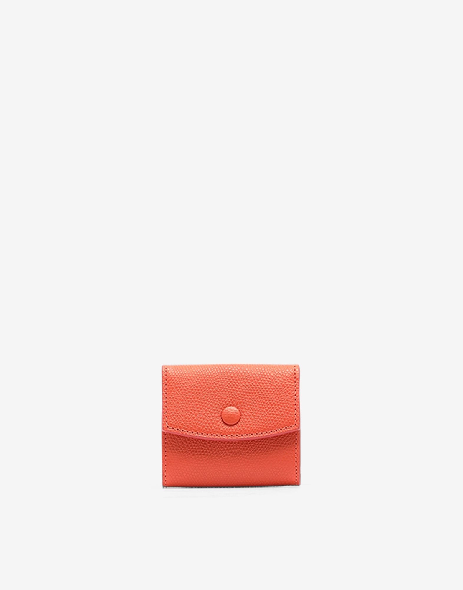 Grainy leather coin purse - 1