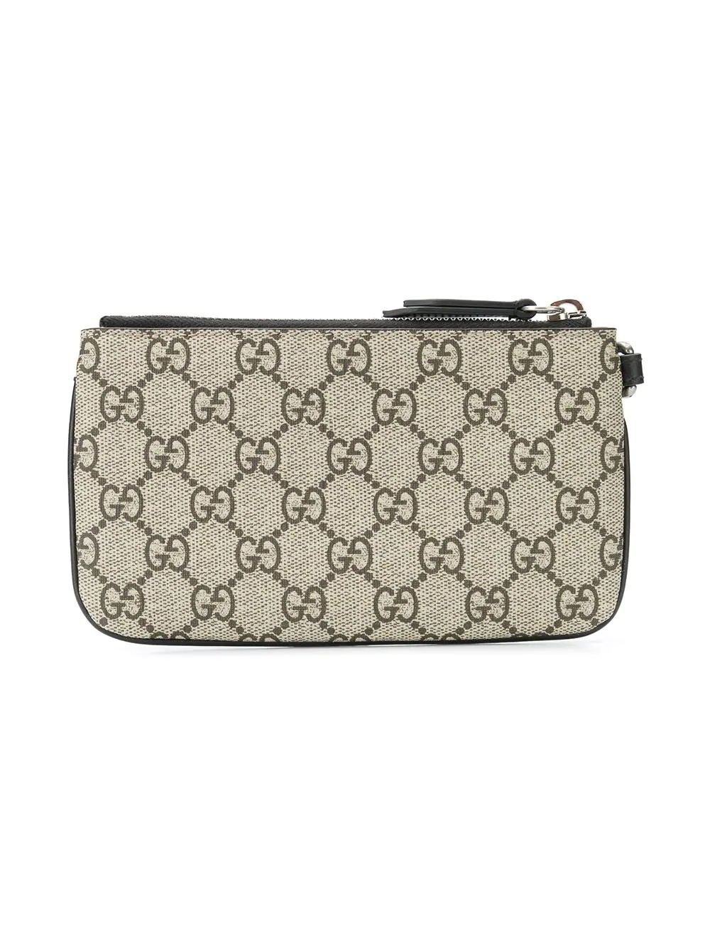 snake print GG Supreme card holder - 2