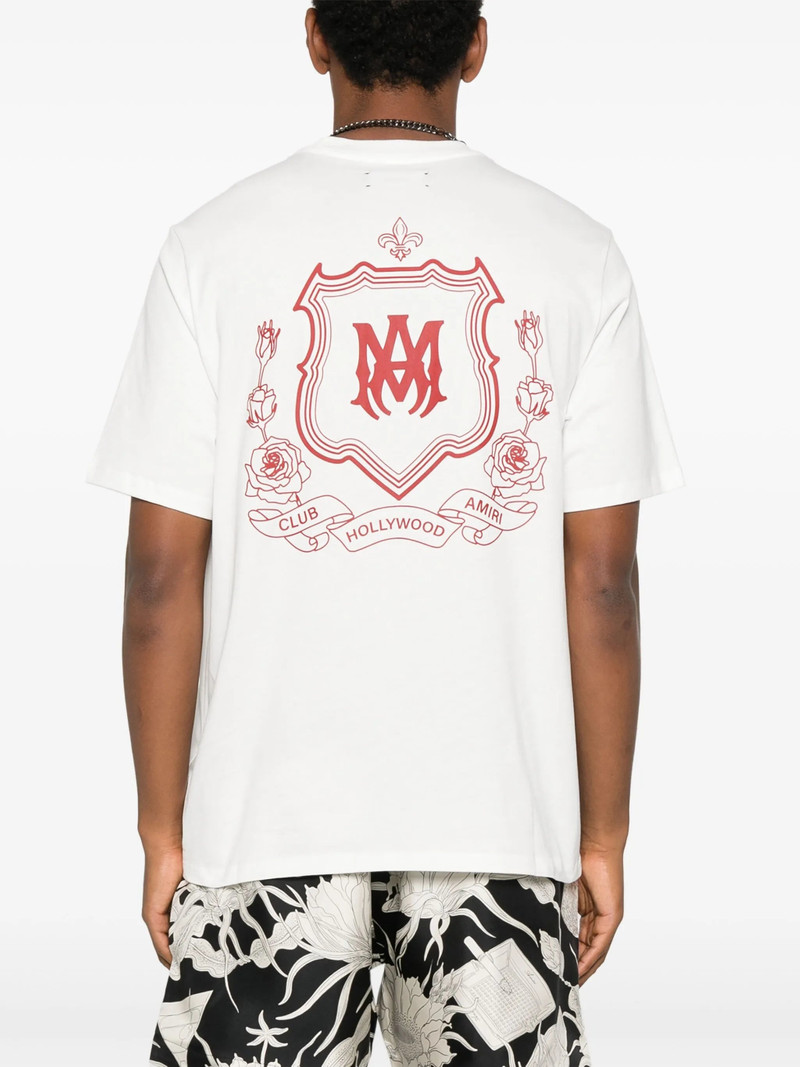 Amiri Crest-embellished T-shirt 3