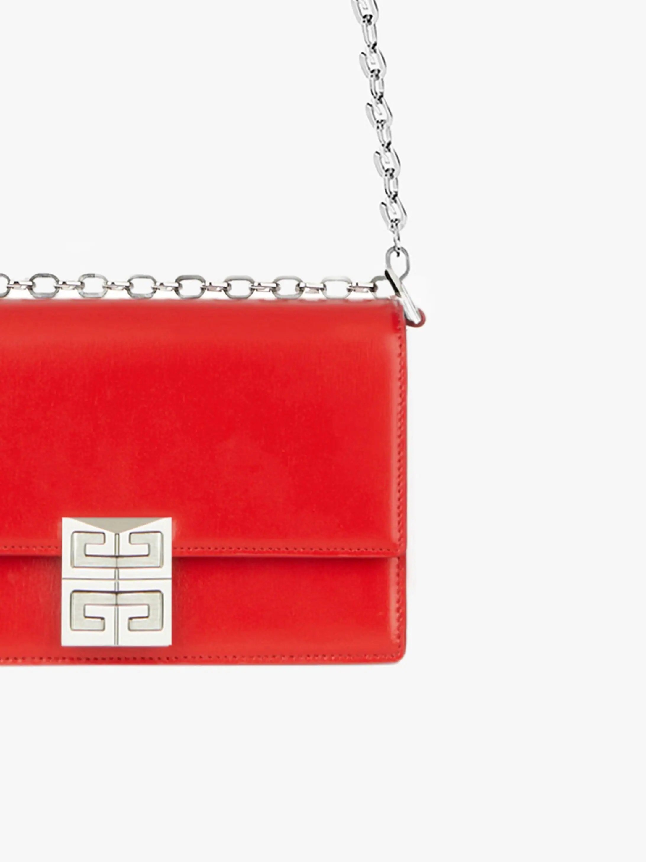 SMALL 4G BAG IN BOX LEATHER WITH CHAIN - 6