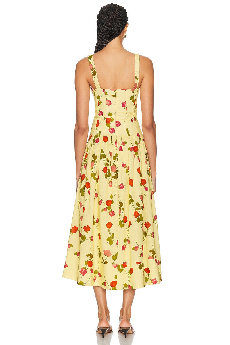 NICHOLAS Makenna Drop Waist Corset Dress outlook