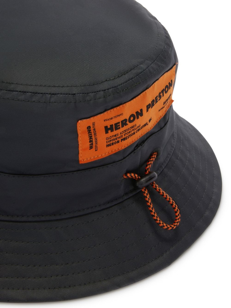 Heron Preston Hpny Emb Nylon Bucket Hat outlook