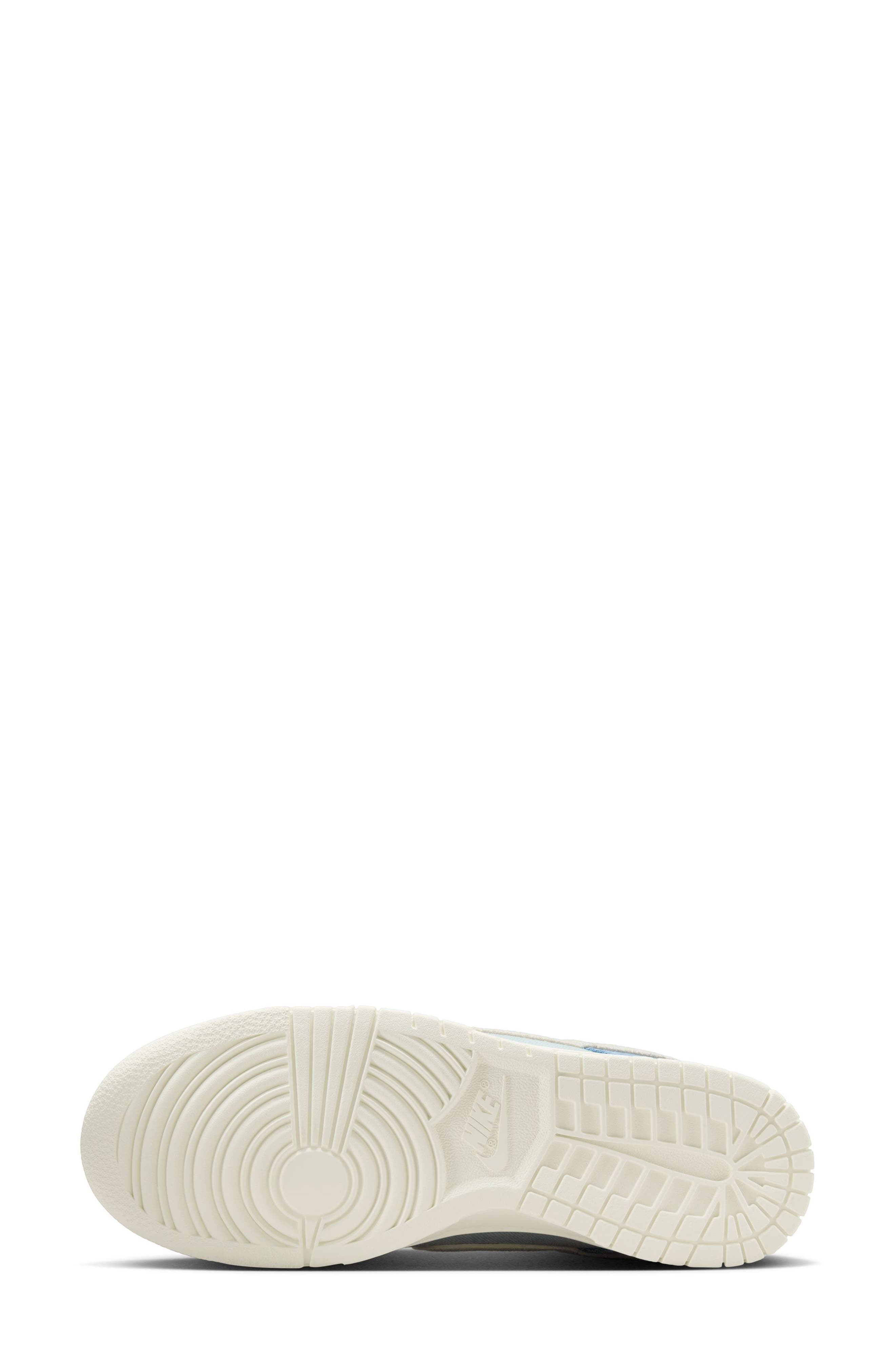 Nike Dunk Low Denim Basketball Sneaker in Smokey Blue/Ivory/Denim at Nordstrom - 4