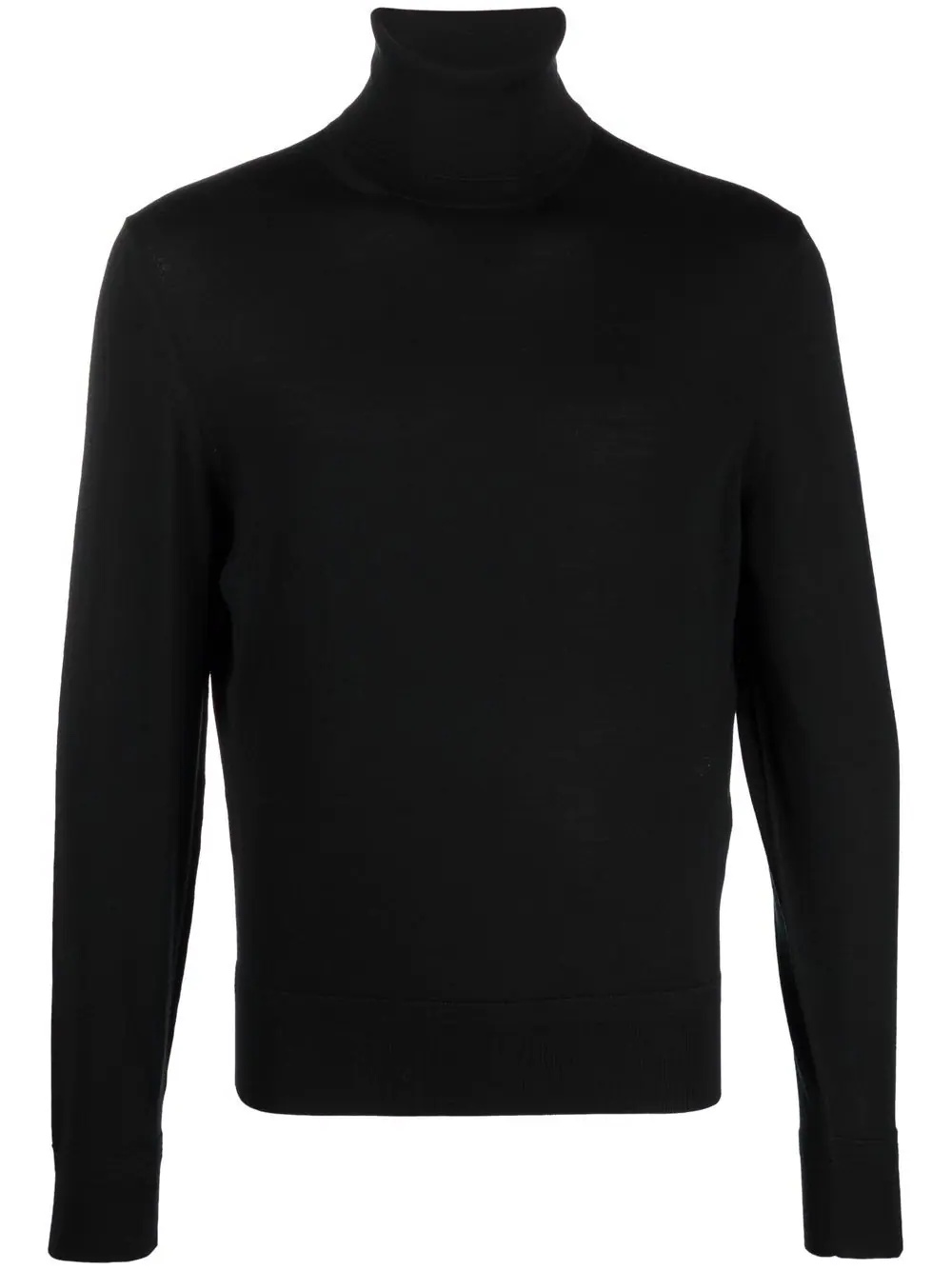 roll-neck wool jumper - 1