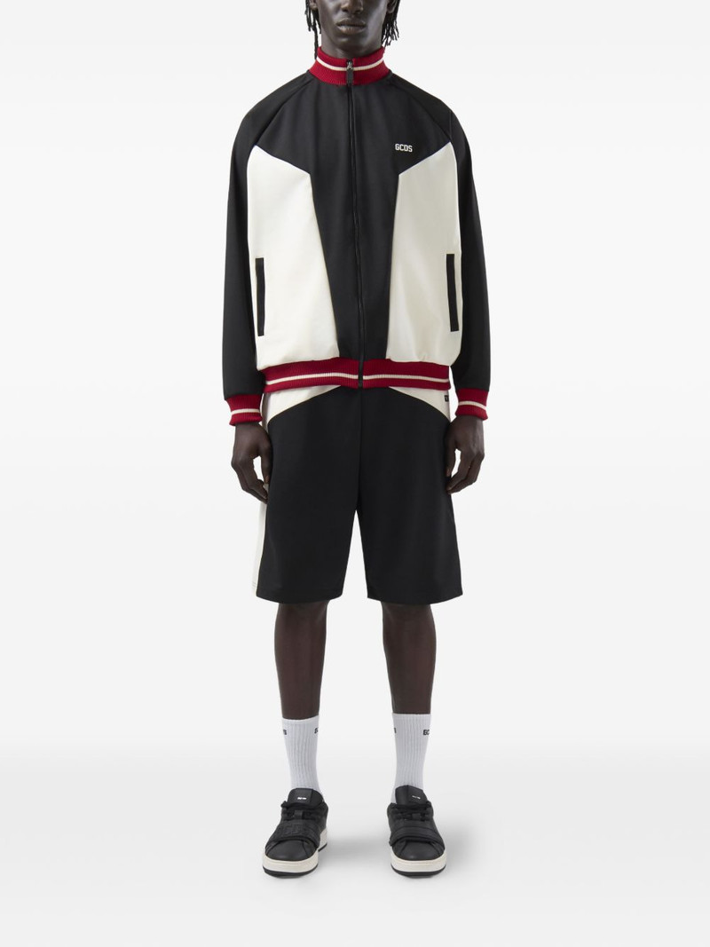 GCDS color-block track shorts outlook