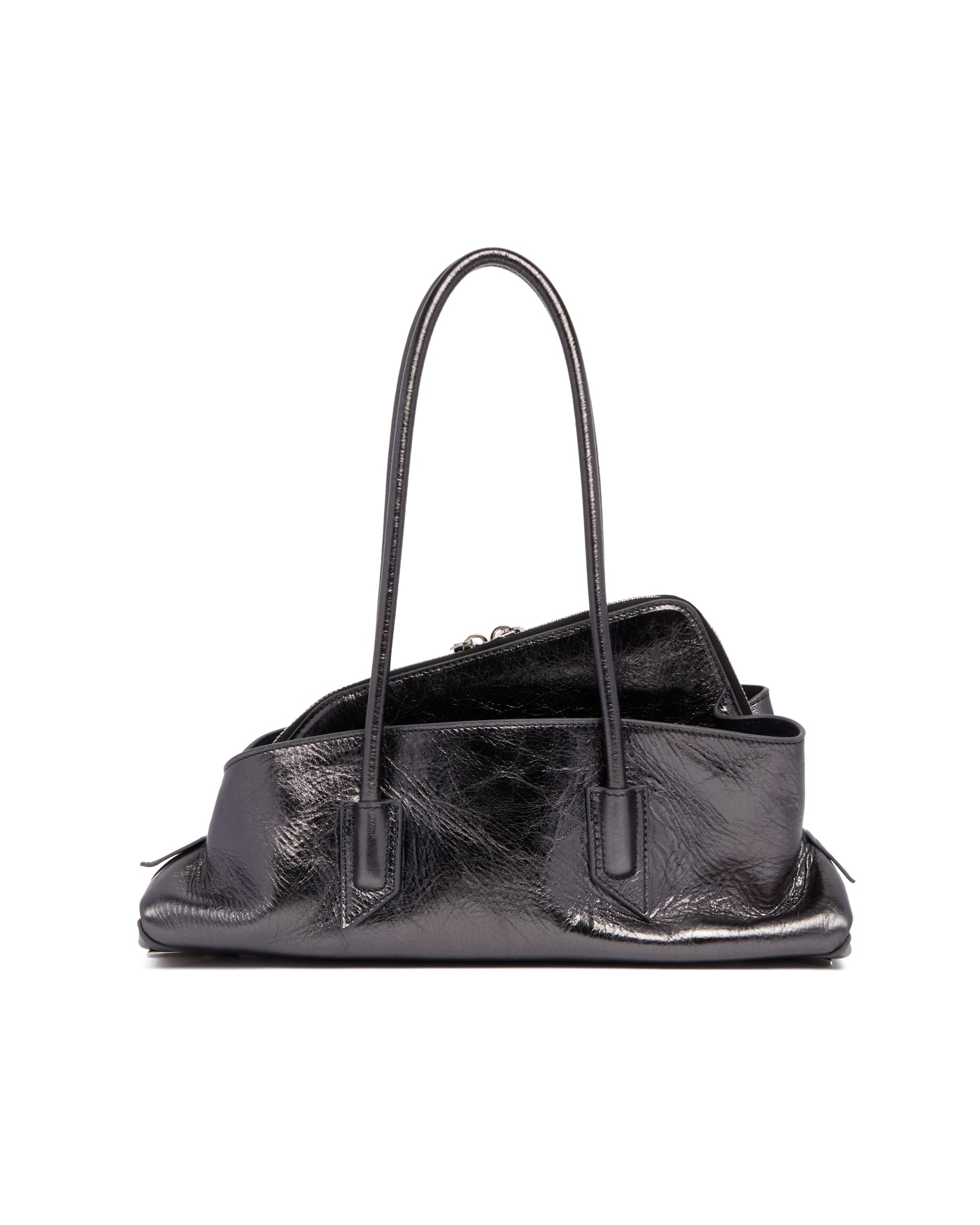 Gray Small La Passeggiata Bag - 6
