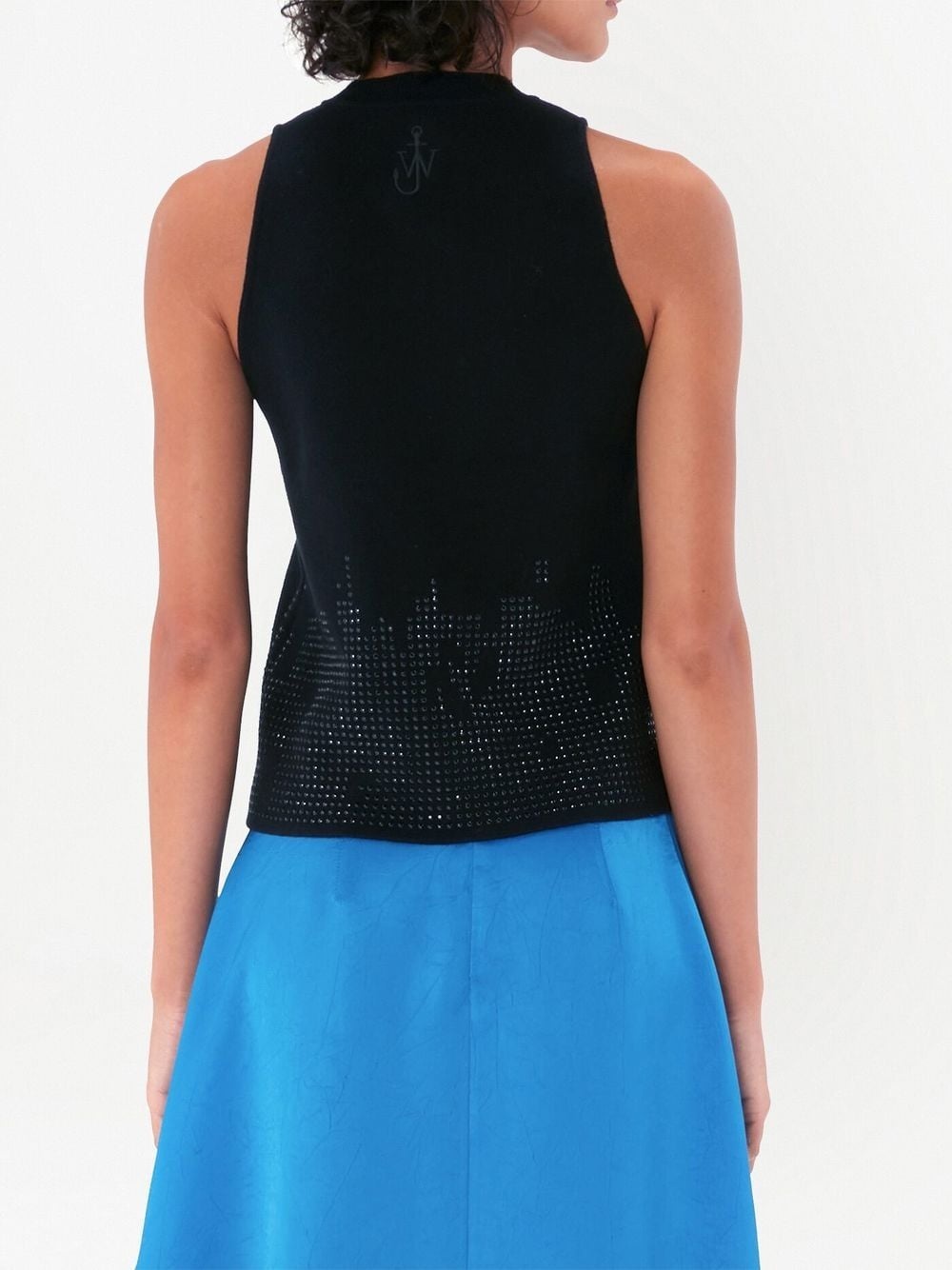 studded knitted tank top - 4