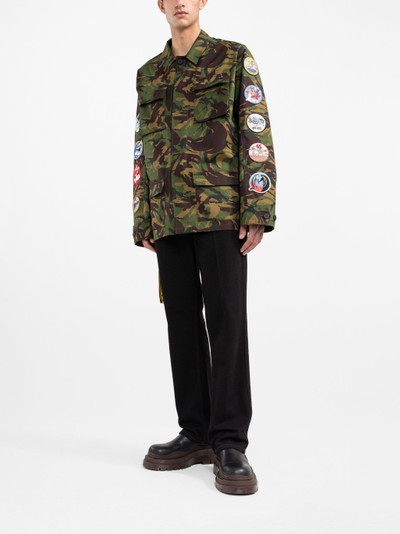 Off-White camouflage field jacket outlook