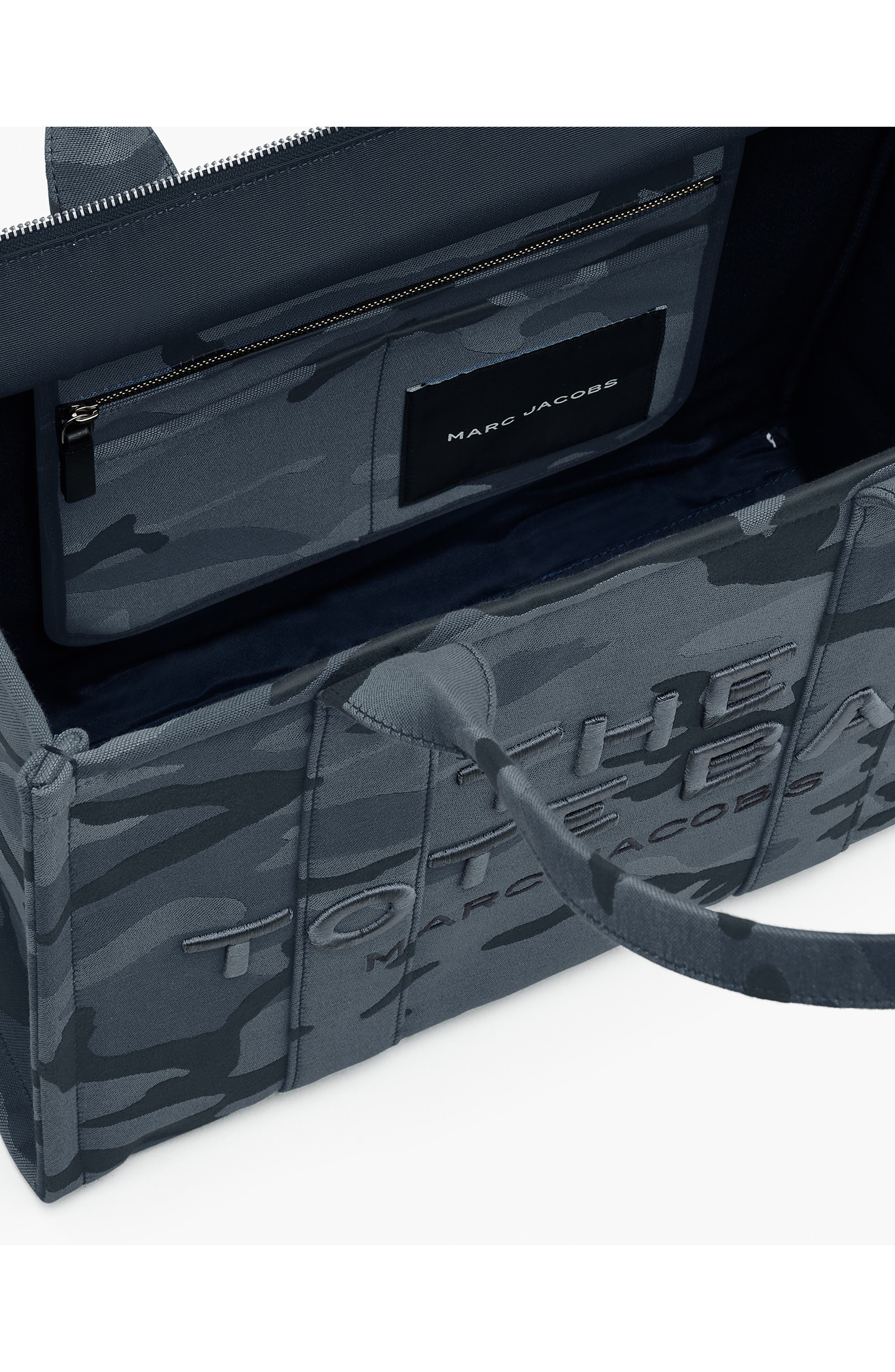 Marc Jacobs The Camo Jacquard Large Tote Bag in Blue Multi at Nordstrom - 7