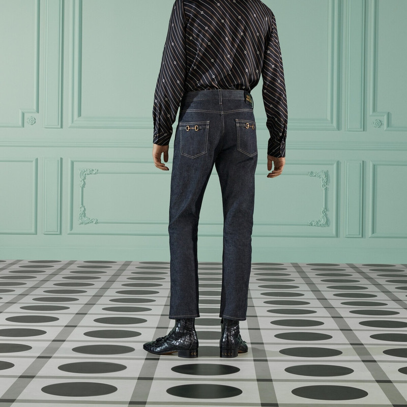 Tapered denim pant 6