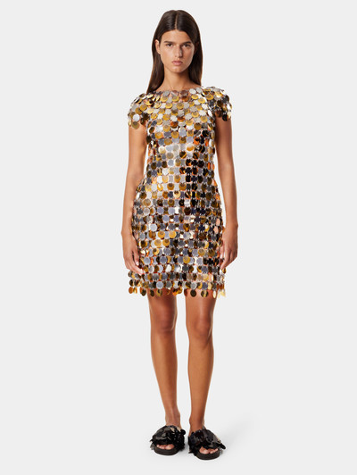 Paco Rabanne GOLD AND SILVER SPARKLE DRESS outlook