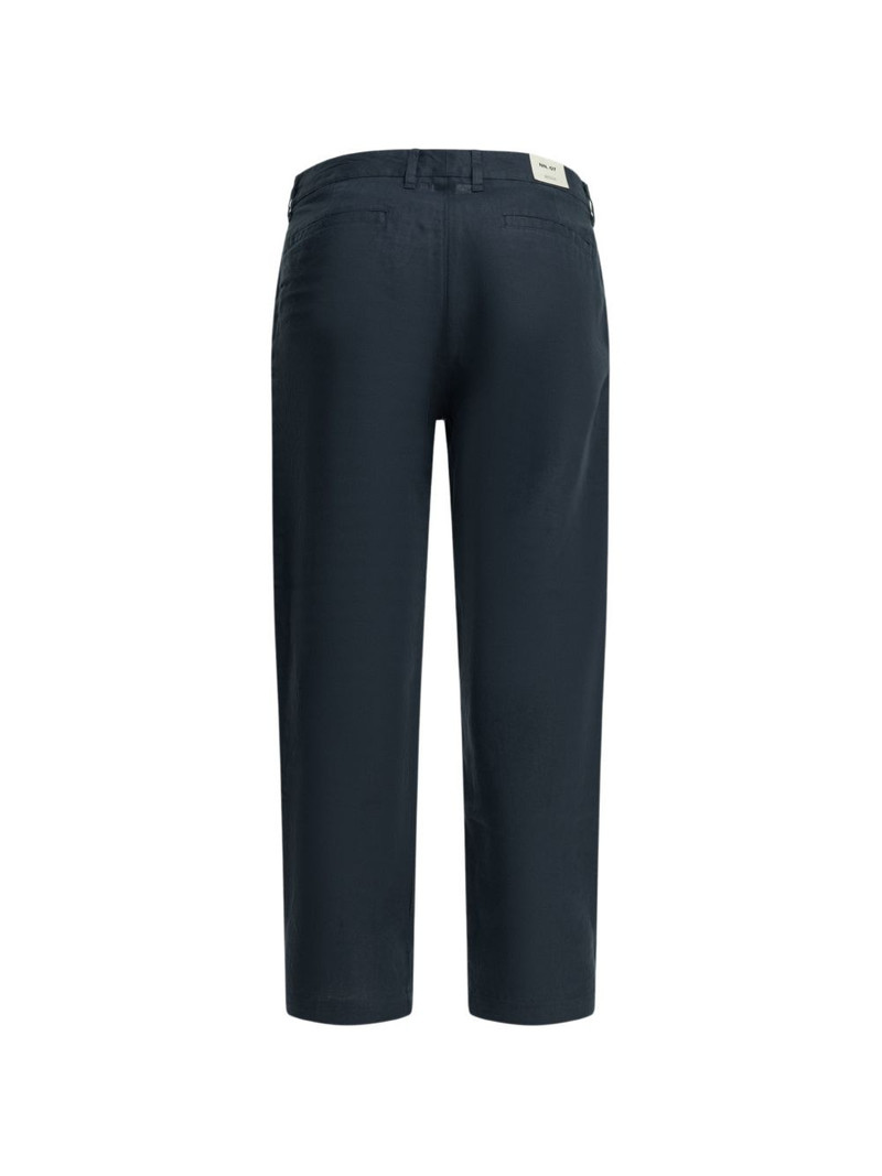 Aden straight-leg linen chinos 3