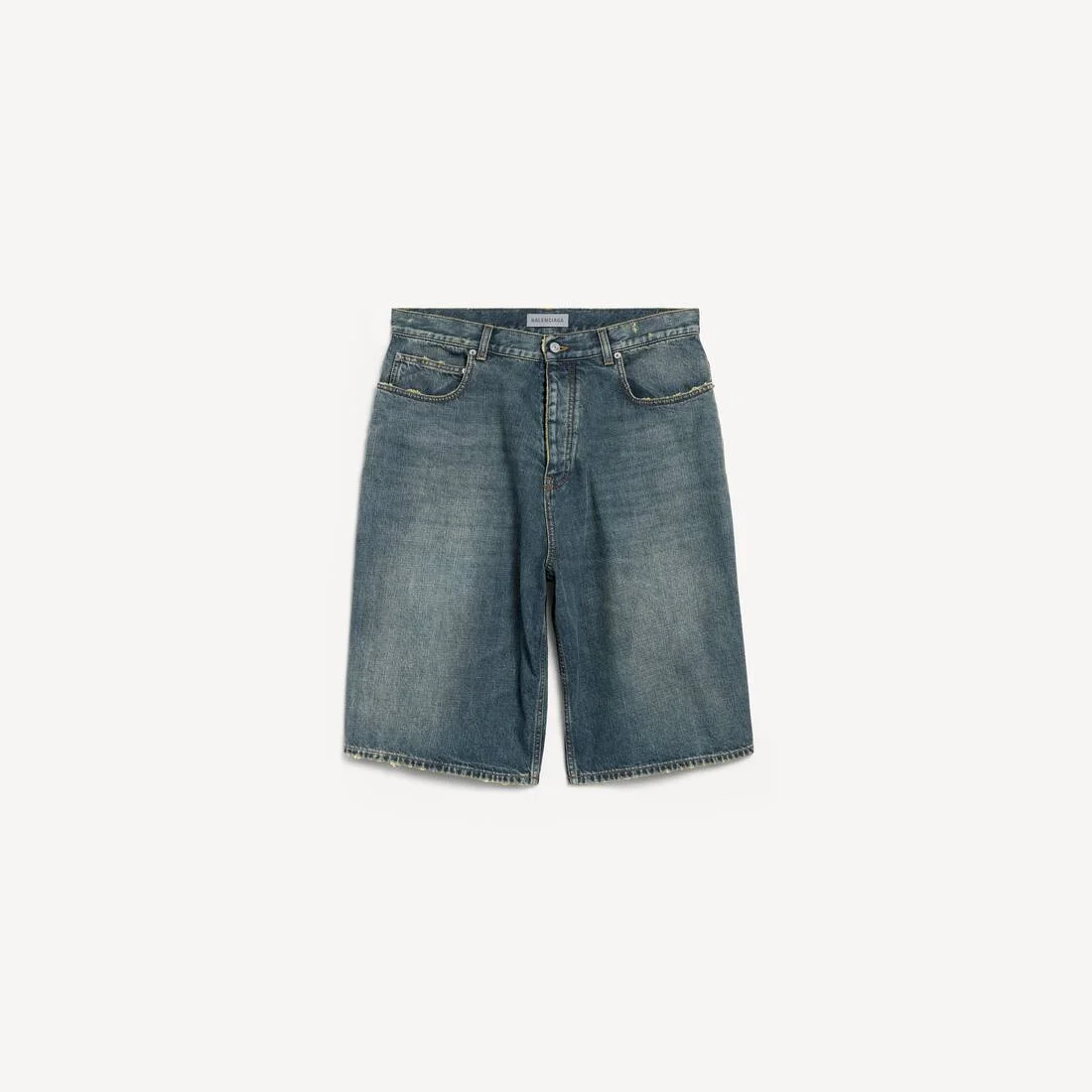 Men's Denim Bermuda in Vintage Blue - 1