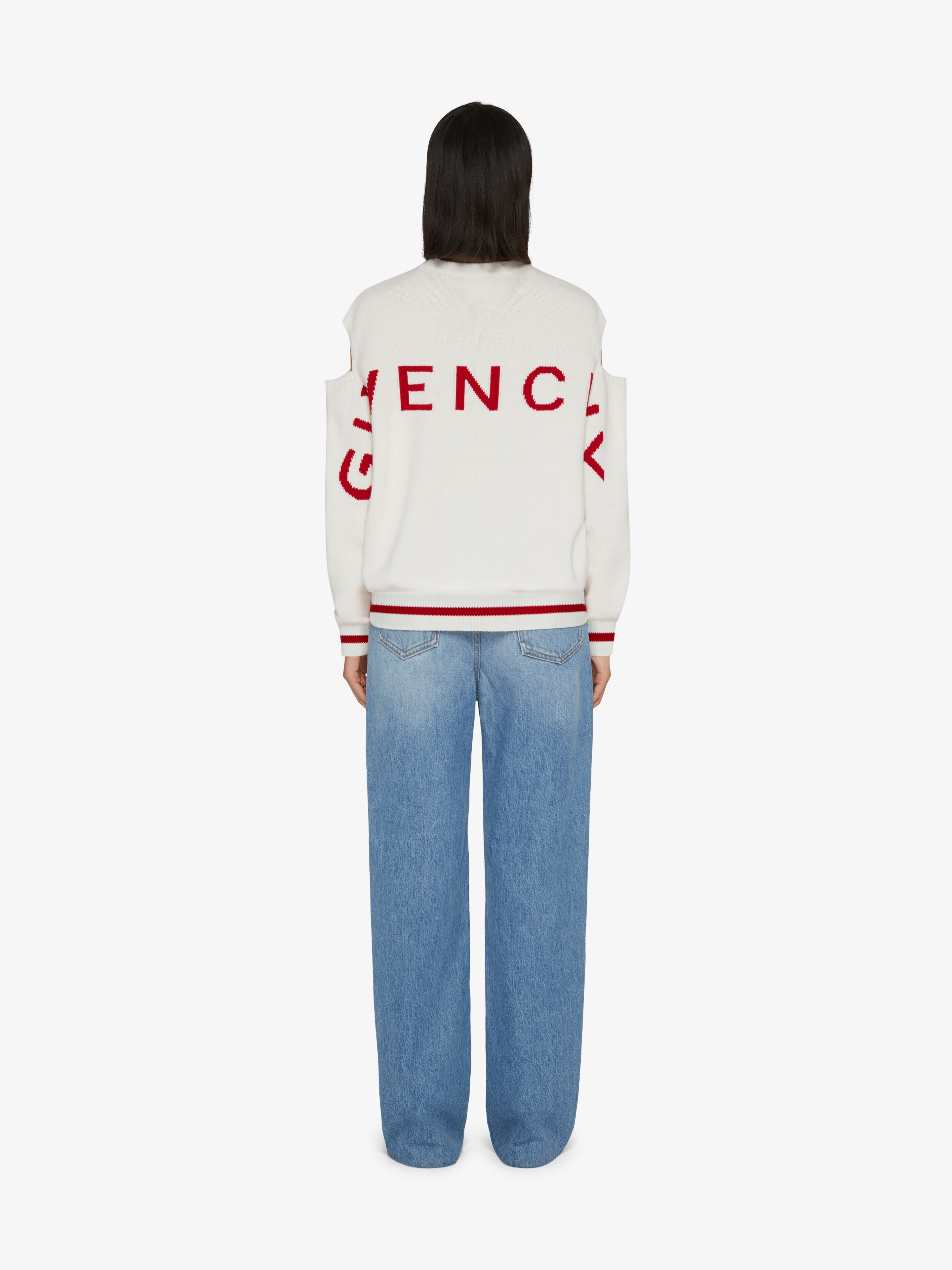 GIVENCHY 4G CARDIGAN IN WOOL AND CASHMERE - 4