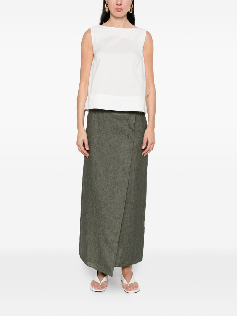 Herno round-neck blouse outlook
