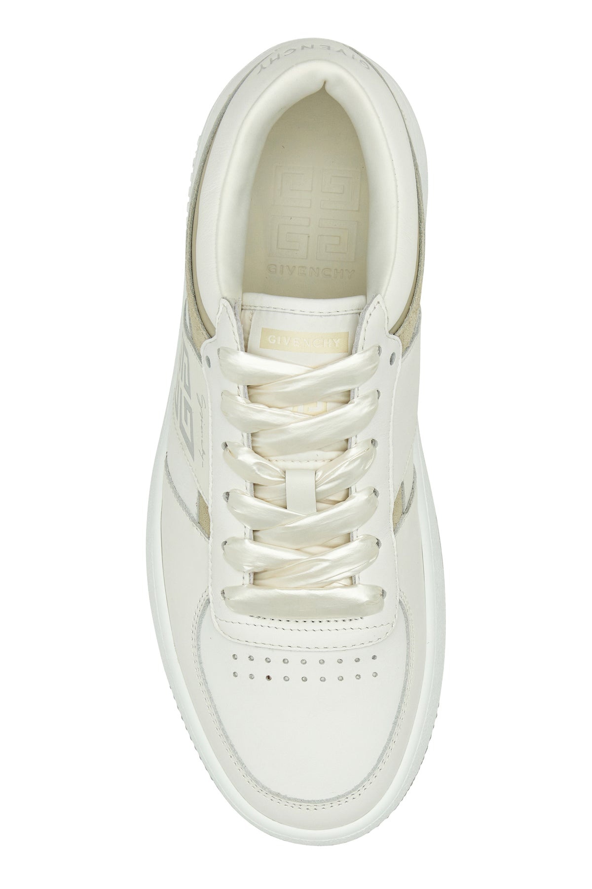 Multicolor leather and suede G Move sneakers - 4