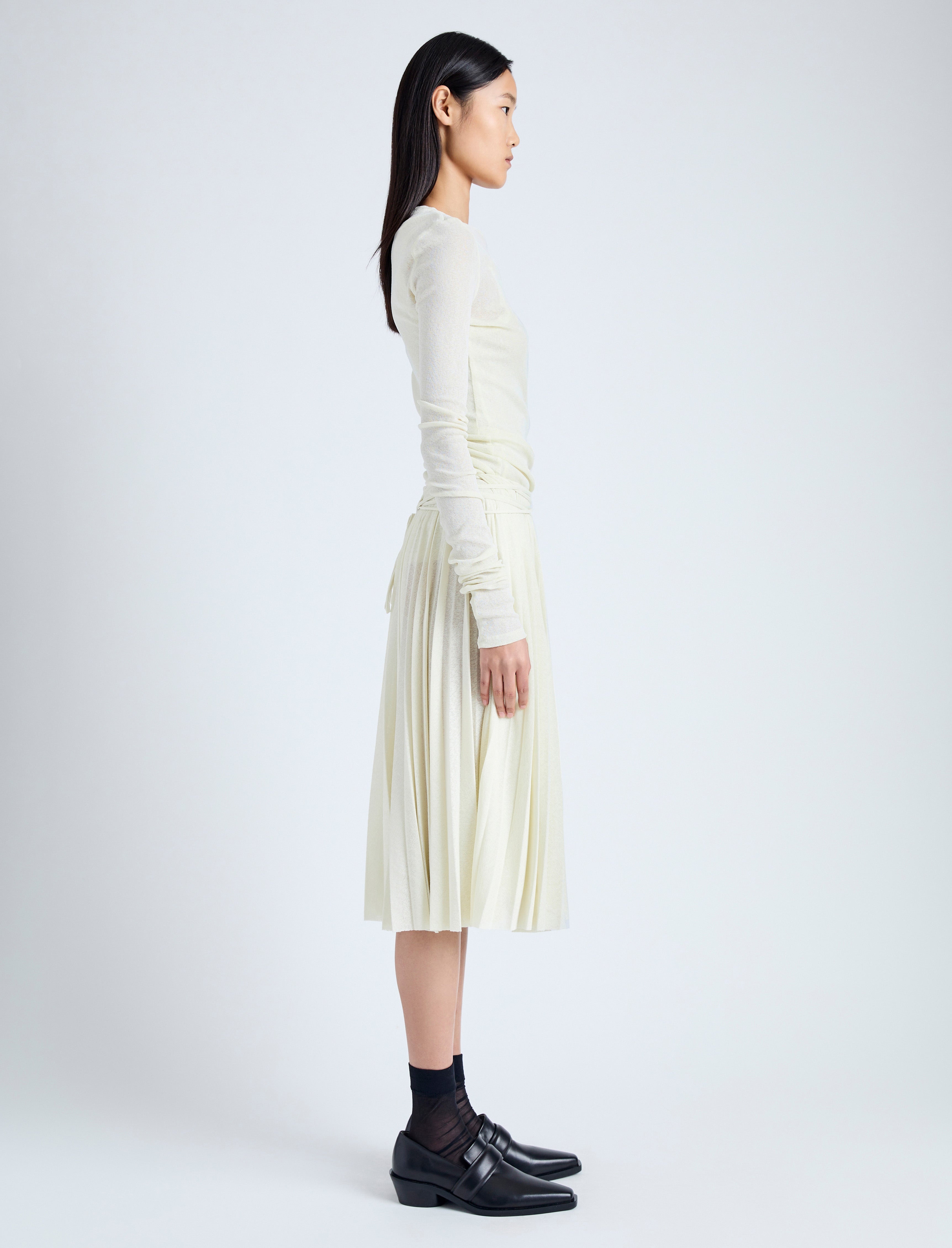 Margo Skirt in Gauzy Jersey - 3